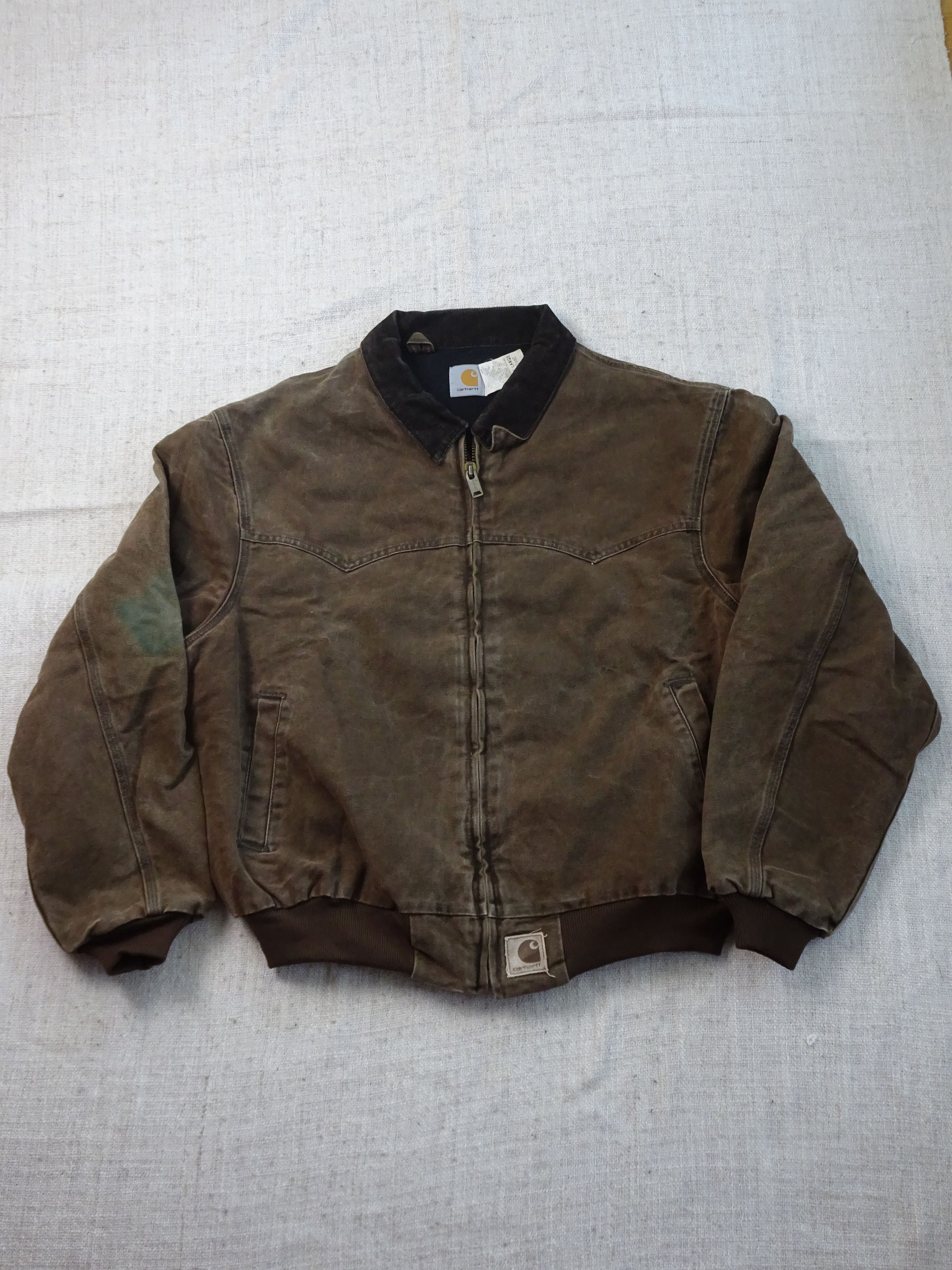 Carhartt Vintage Carhartt Detroit Jacket Canvas Workwear Brown Size US XXL / EU 58 / 5 - 1 Thumbnail