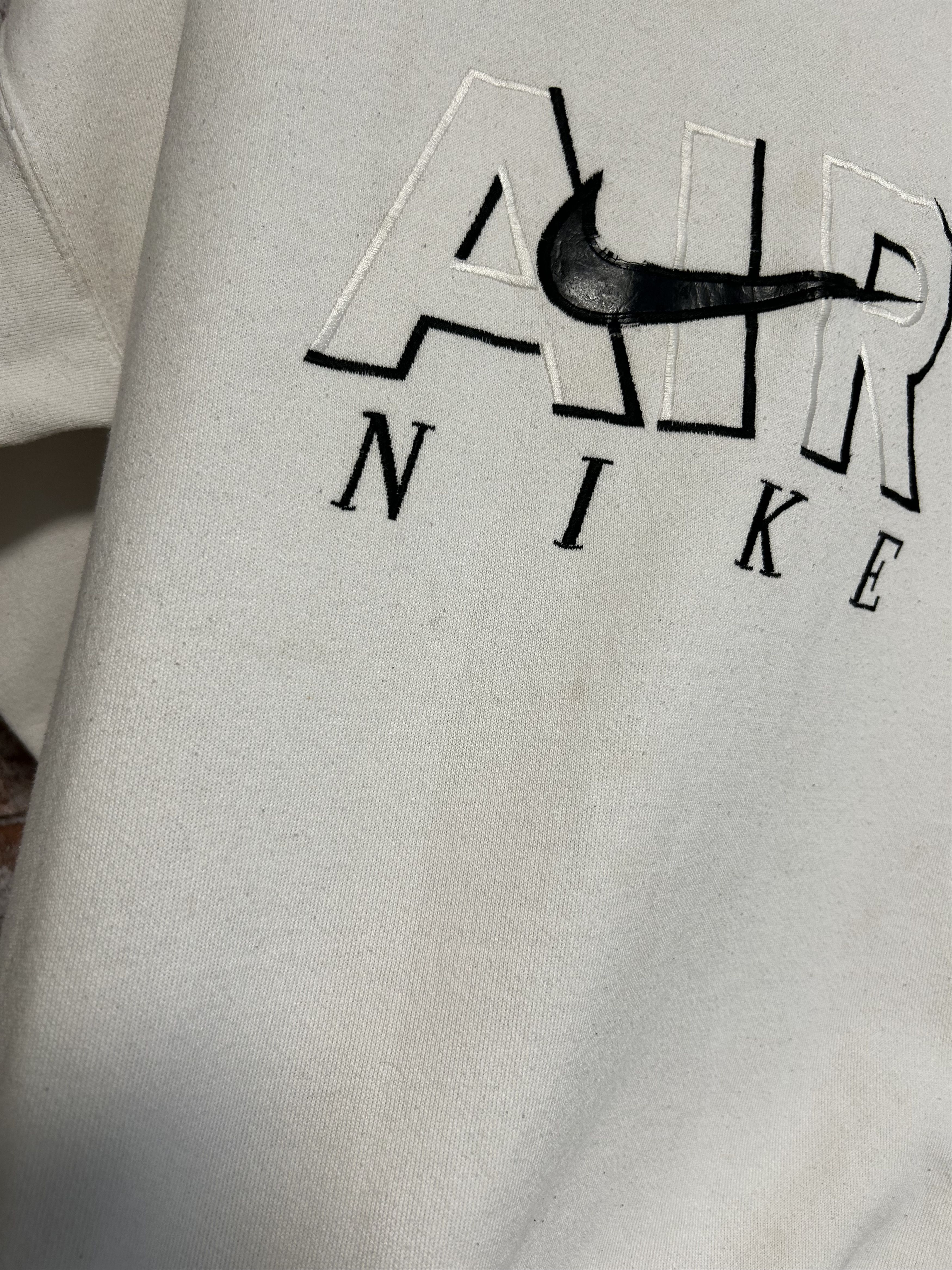 Nike Nike Air Vintage 90s Swoosh Sweatshirt Size US XL / EU 56 / 4 - 20 Thumbnail