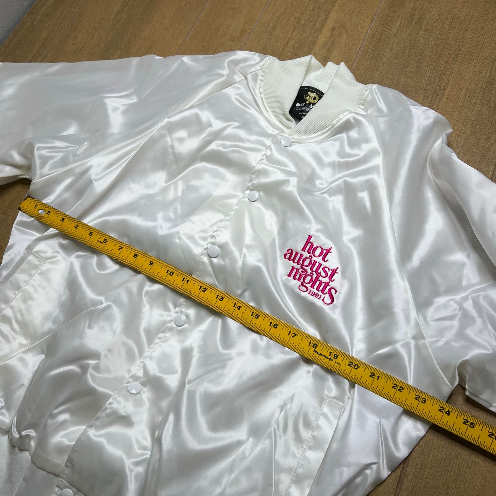 Vintage Vintage 1991 Hot August Nights Reno Satin Jacket XL Unisex Size US XL / EU 56 / 4 - 6 Thumbnail