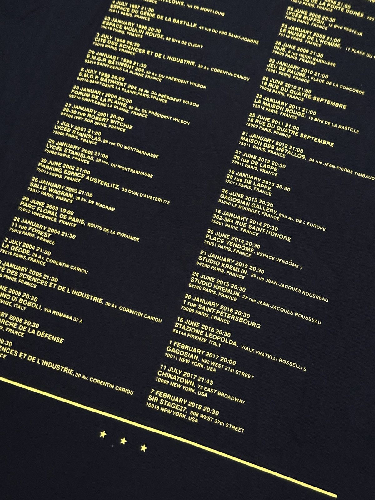 Raf Simons RARE SS19 RAF SIMONS TEE Size US M / EU 48-50 / 2 - 9 Thumbnail