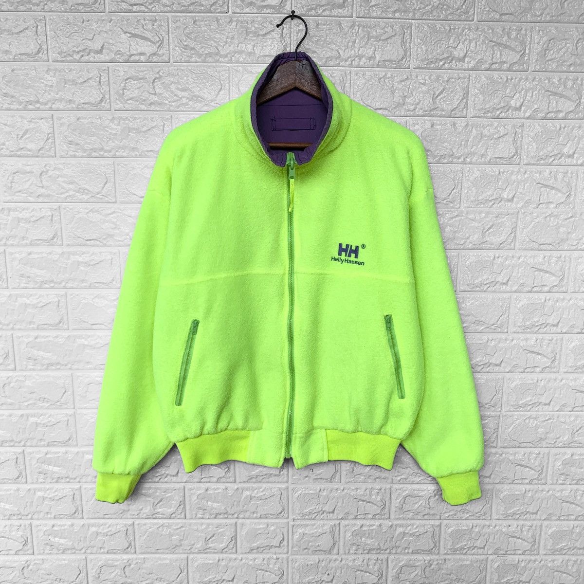 Helly Hansen × Vintage Vintage Helly Hansen Reversible Fleece Jacket Size US M / EU 48-50 / 2 - 11 Thumbnail