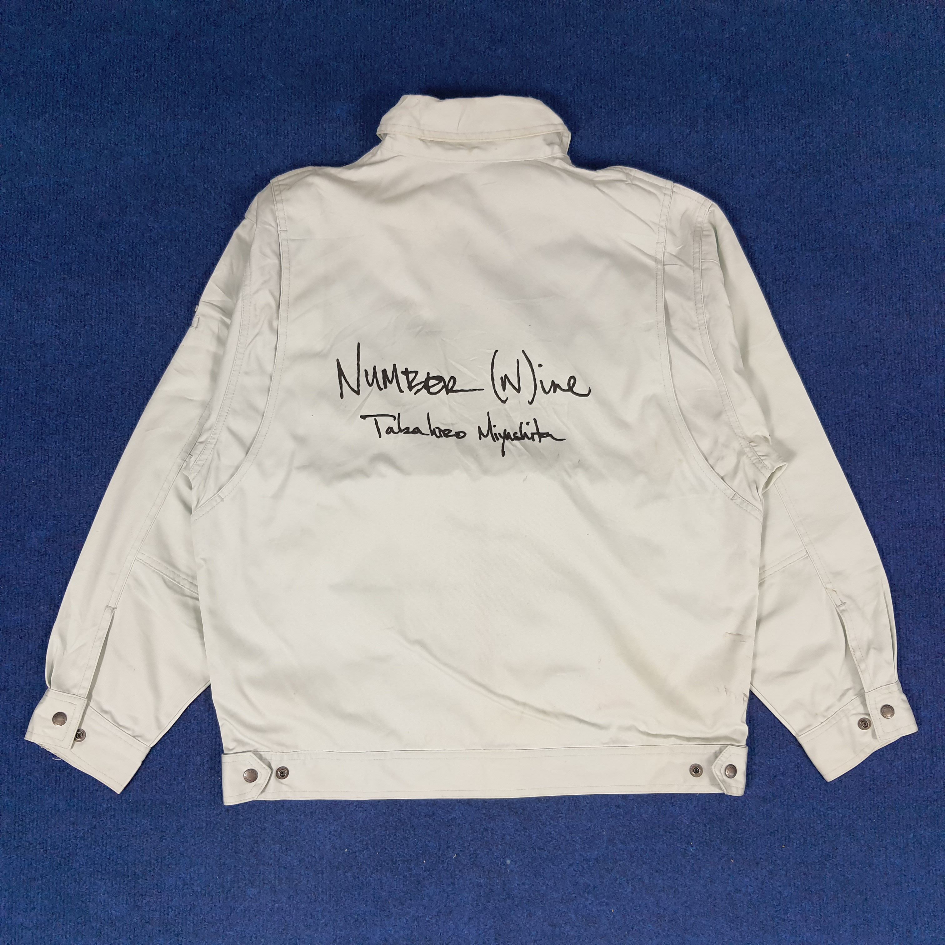 Japanese Brand × Vintage Vintage Kansai Number Nine Custom Logo Jacket Size US M / EU 48-50 / 2 - 1 Thumbnail