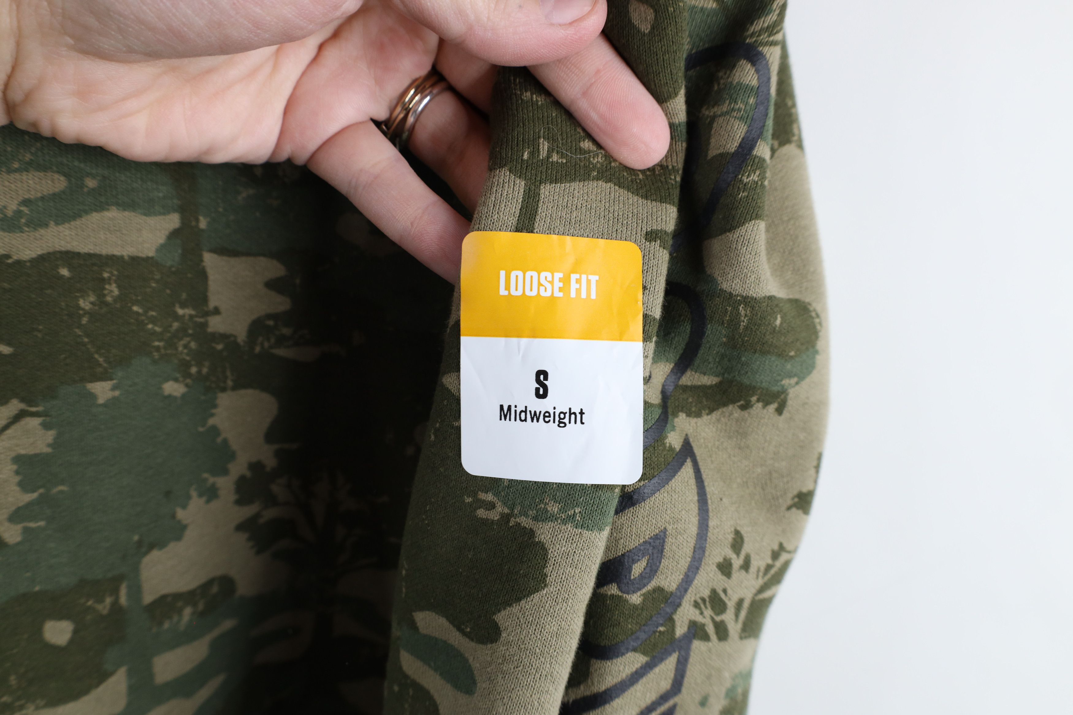 Carhartt New Carhartt Spell Out Camouflage Hoodie Sweatshirt Green Size US S / EU 44-46 / 1 - 5 Thumbnail