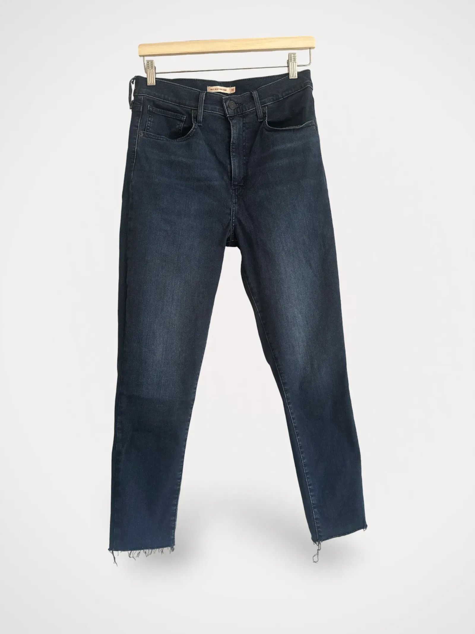 Levi's Levi's Mile High Super Skinny Jeans Size 30" / US 8 / IT 44 - 1 Thumbnail