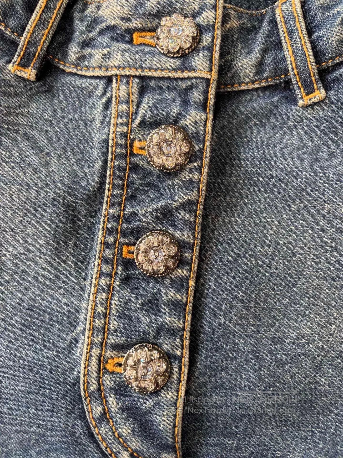 Chanel Chanel 24S Denim Pullover Top. Size US S / EU 44-46 / 1 - 3 Thumbnail