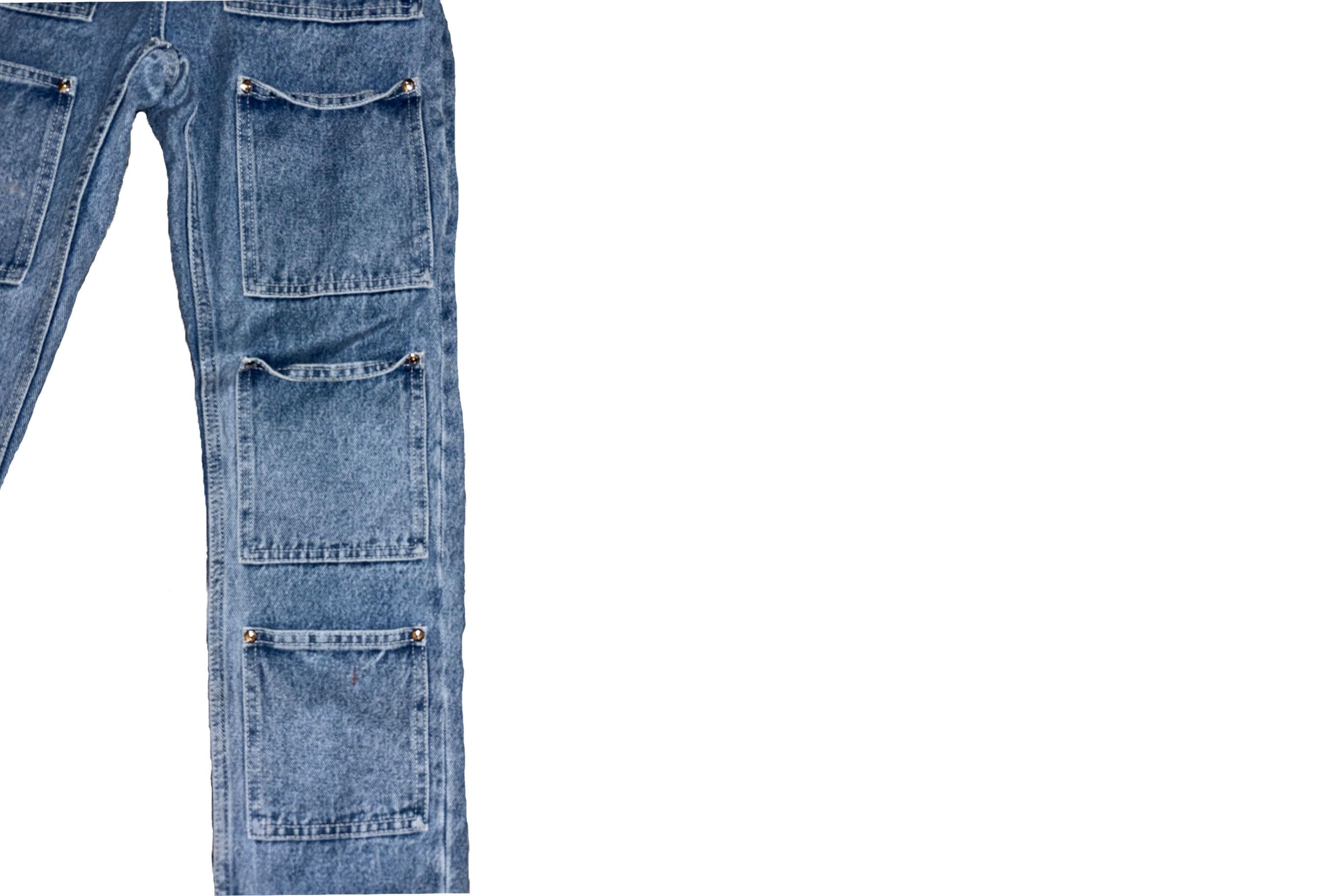 Lourdes Lourdes New York Multi-pocket Denim Skinny Jean Size 25" / US 0 / IT 36 - 2 Thumbnail