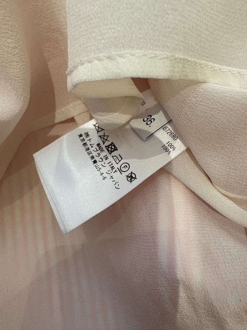 Thom Browne Thom Browne Pure color pearly gauze pleated skirt Size 24" / US 00 / IT 34 - 4 Thumbnail
