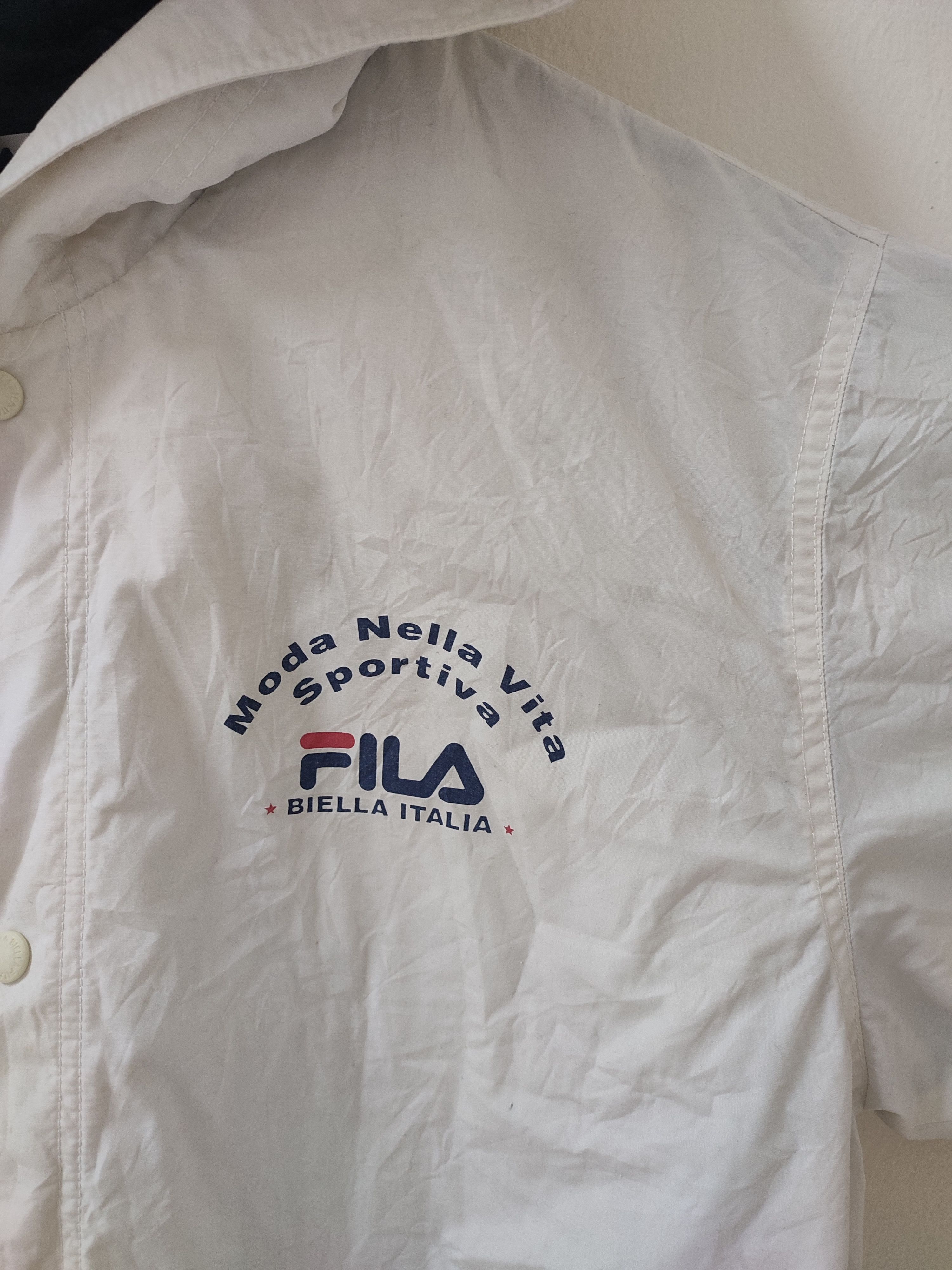 Fila 💥Rare Fila Moda Nella Vita Sportiva Button Up Jacket Size US XL / EU 56 / 4 - 12 Thumbnail