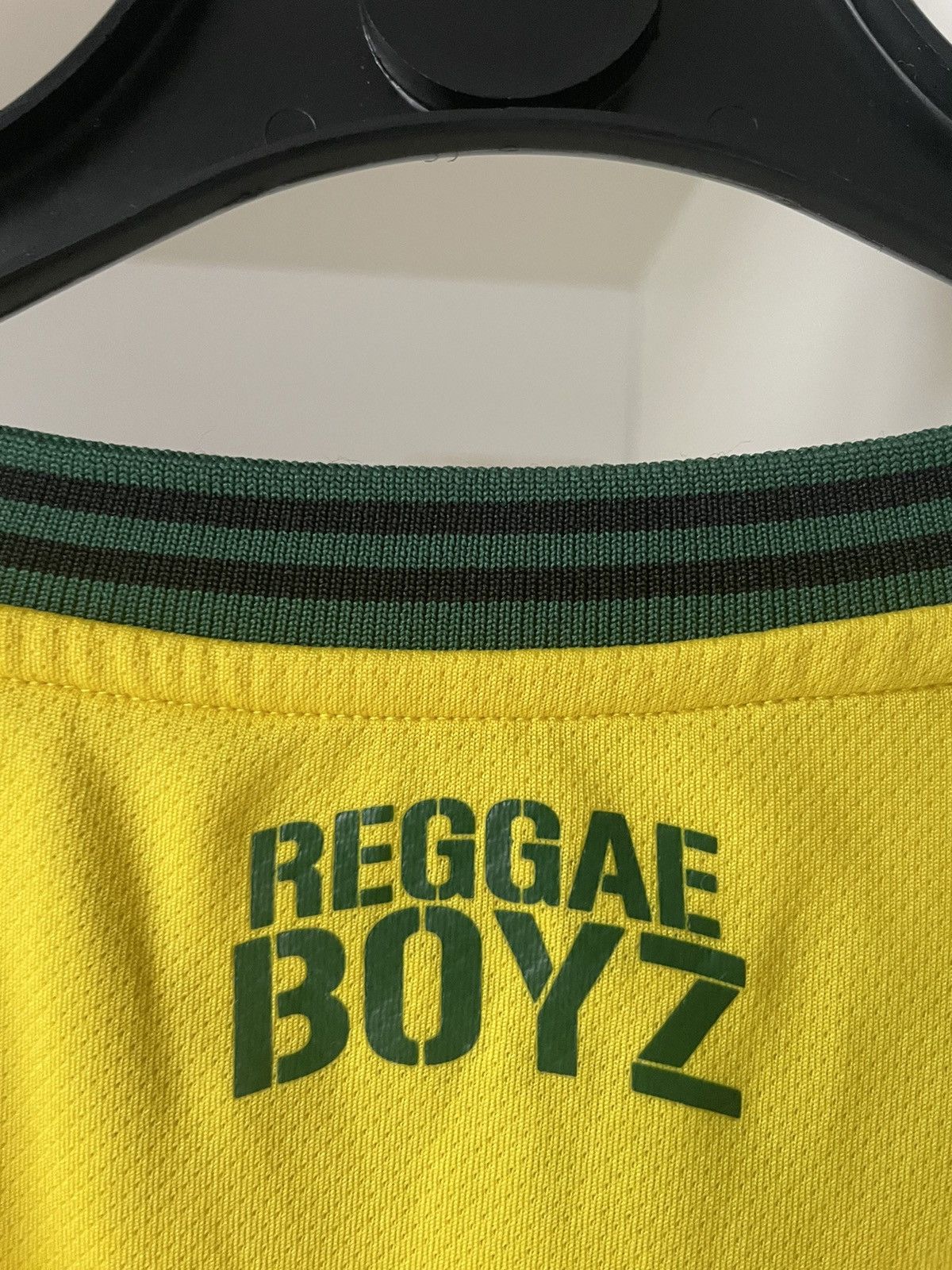 Umbro Umbro Jamaica 2021/2022 Reggae Boyz Soccer Jersey Bob Marley Size US XXL / EU 58 / 5 - 8 Thumbnail