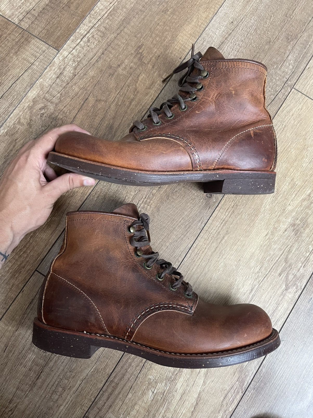 Red Wing Red Wing 2959 Blacksmith Vintage Leather Shoes Boots USA Size US 7.5 / EU 40-41 - 5 Thumbnail