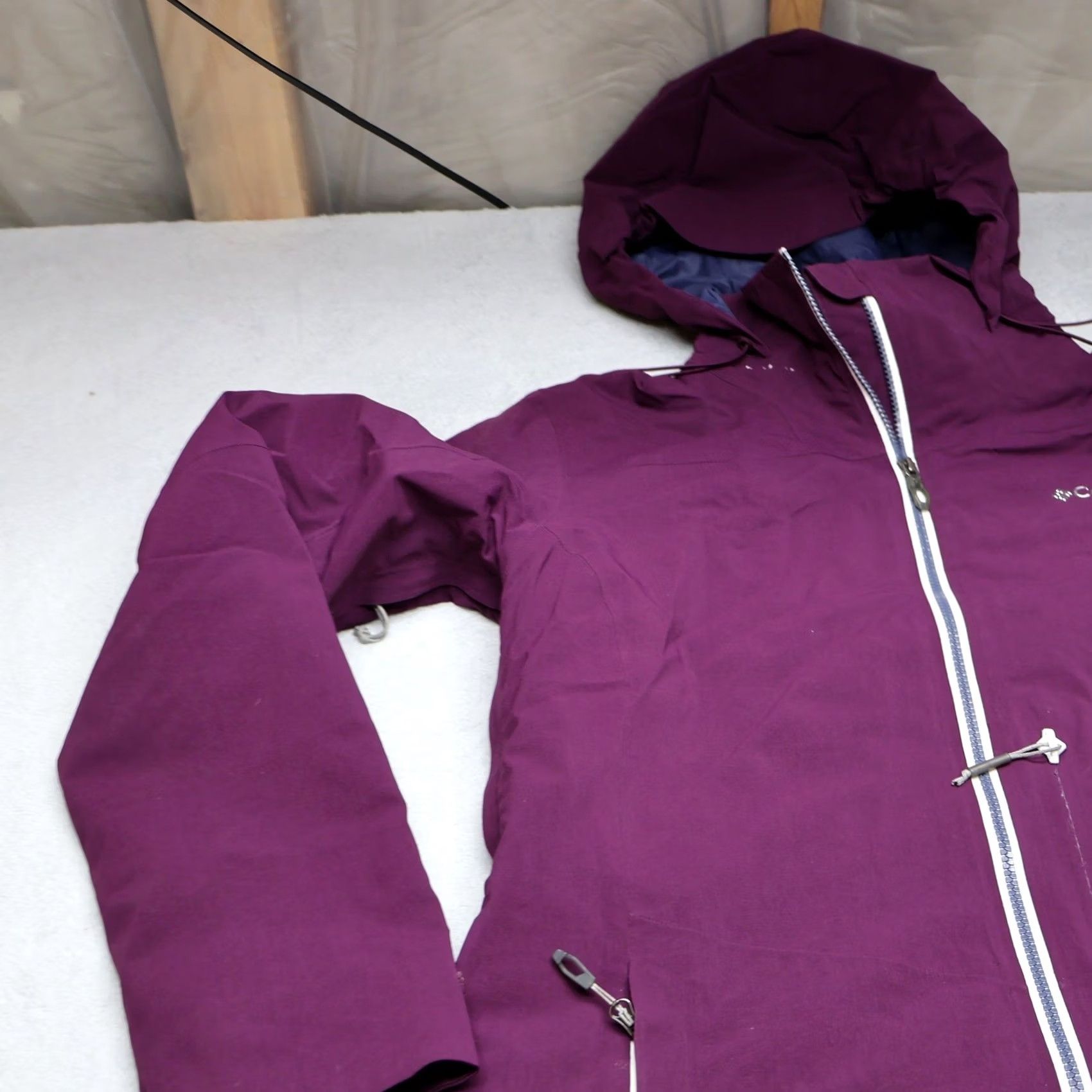 Vintage Columbia Titanium Jacket Womens Large Purple Omni-Heat WaterproofInsulated Ski Jacket Size L / US 10 / IT 46 - 2 Thumbnail
