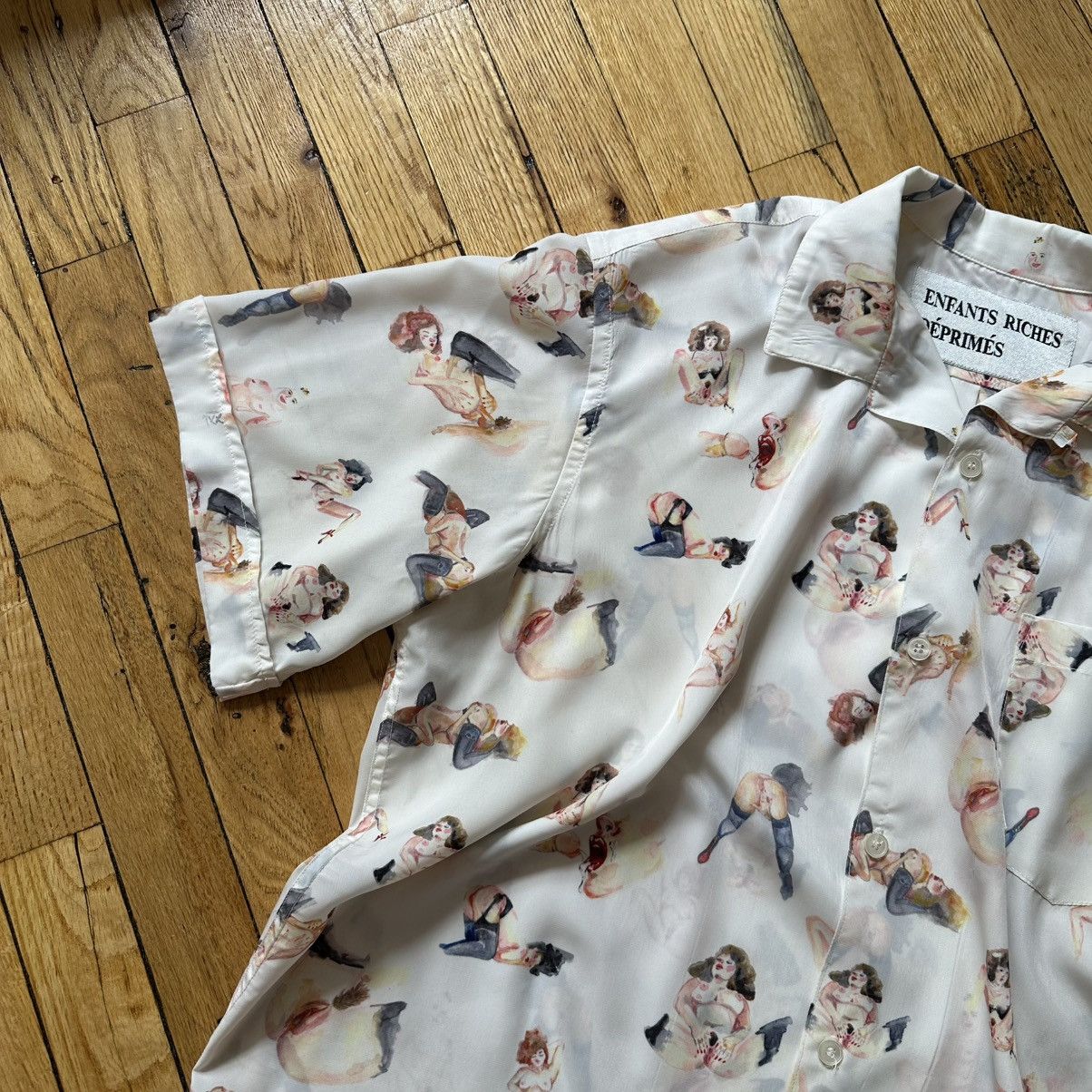 Enfants Riches Deprimes Rare ERD Enfants Riches Deprimes Porn XXX Girl Button Up Top Size US L / EU 52-54 / 3 - 2 Thumbnail