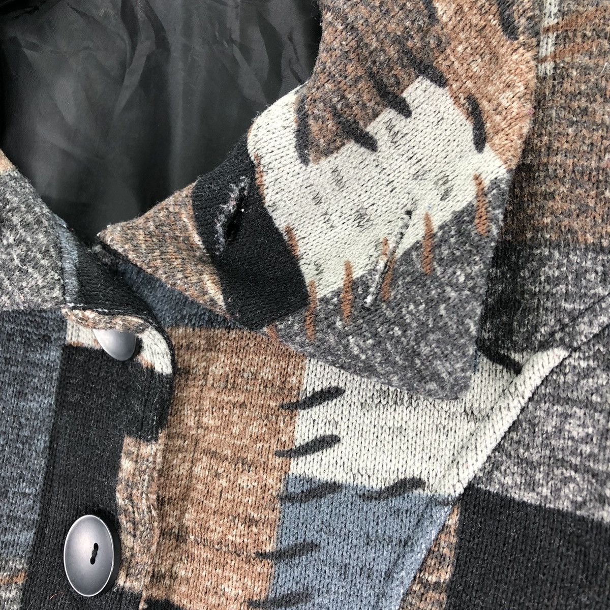 Vintage Vintage Patchwork Printed Jacket by VIATE Size US S / EU 44-46 / 1 - 8 Thumbnail