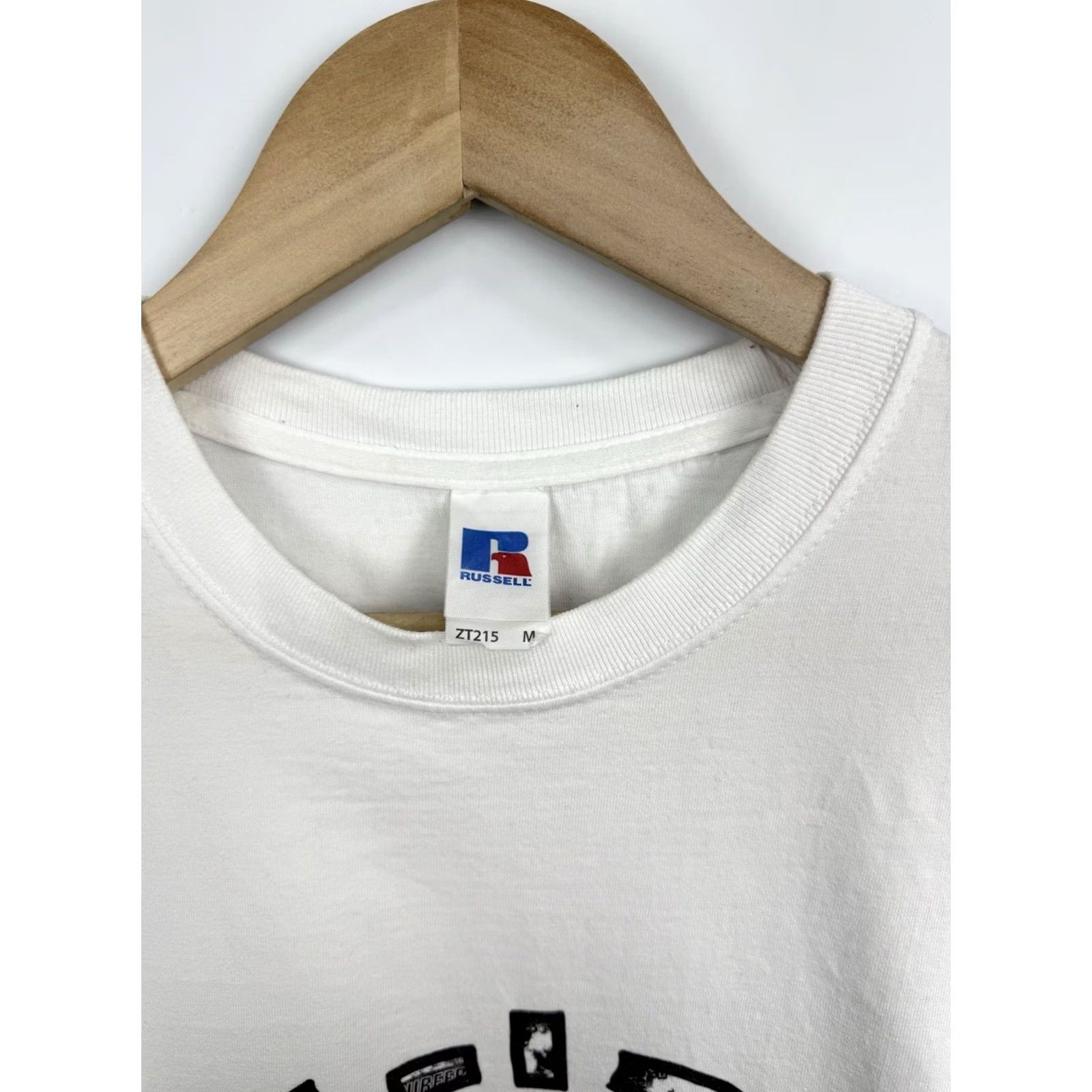 Vintage ADWYSD Always Do What You Should Do Waste London 2024 T-Shirt M White Russell Athletics Mens Shirt Size US M / EU 48-50 / 2 - 6 Thumbnail