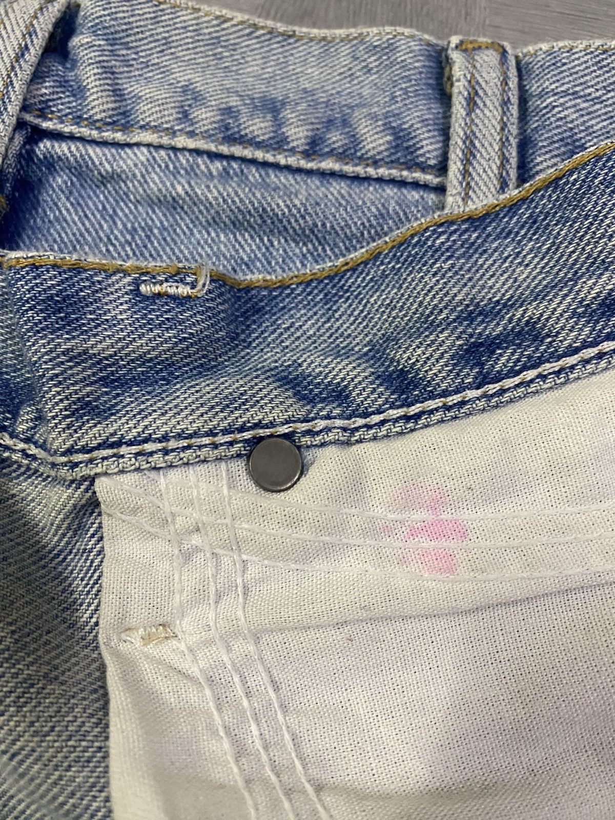 Wrangler Vintage 80s Wrangler bareback Jeans No Back Pockets NWT Size US 30 / EU 46 - 5 Thumbnail