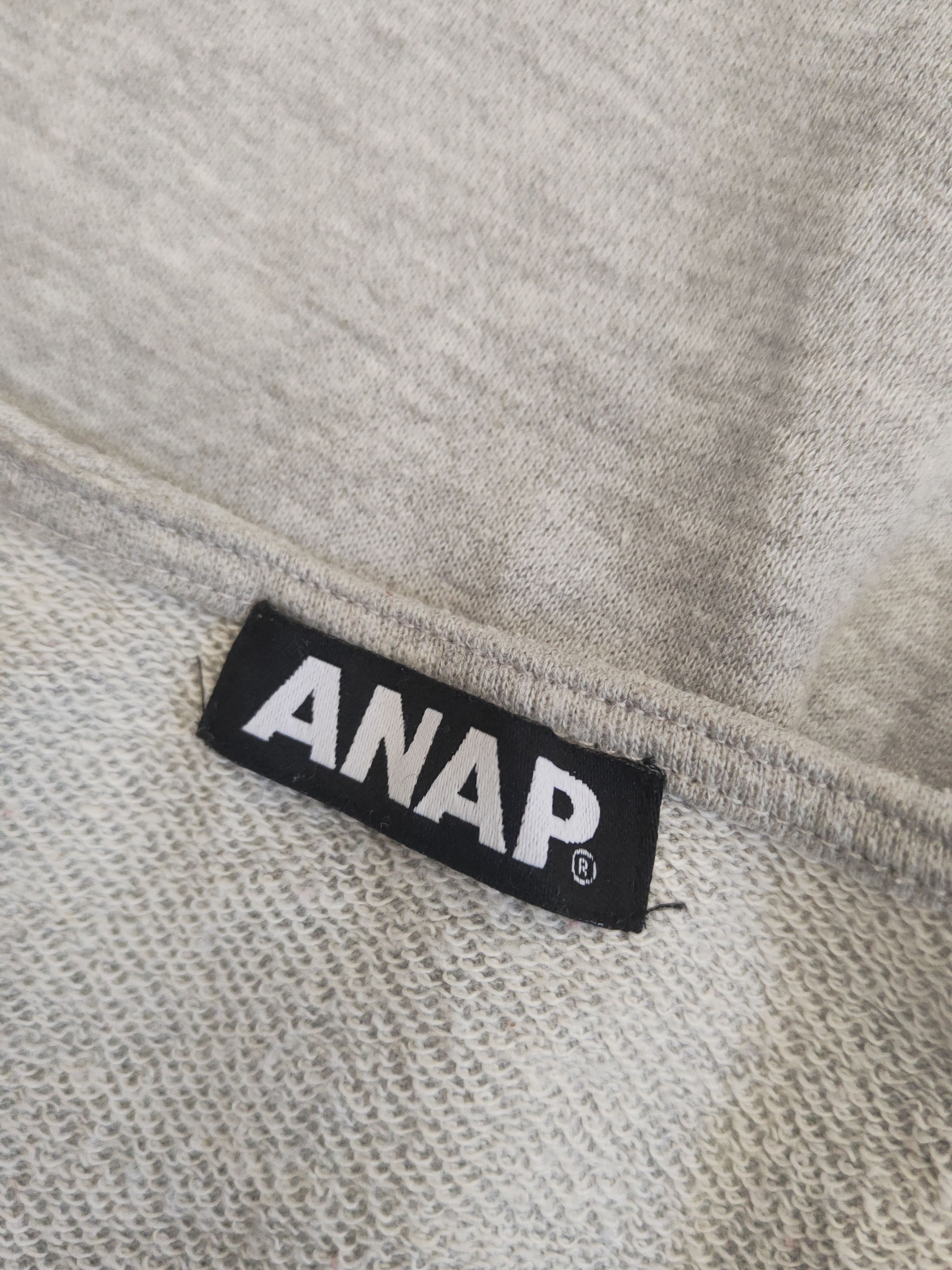 Japanese Brand Vintage Anap Gray Sleeveless Jumpsuits Size 35" - 19 Thumbnail