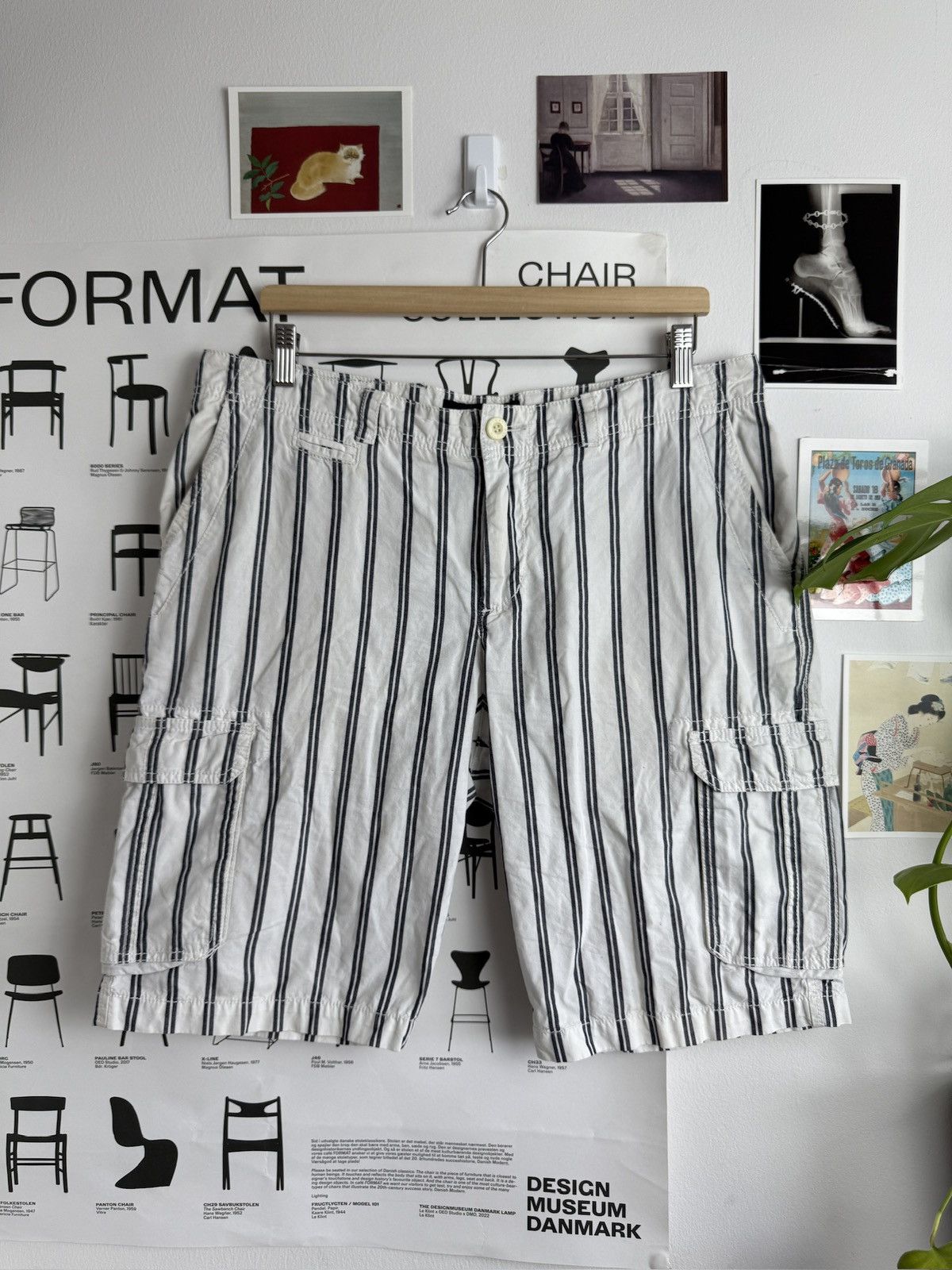 Designer × Tommy Hilfiger Tommy Hilfiger sailing striped shorts 34 yacht old money y2k Size US 34 / EU 50 - 1 Thumbnail