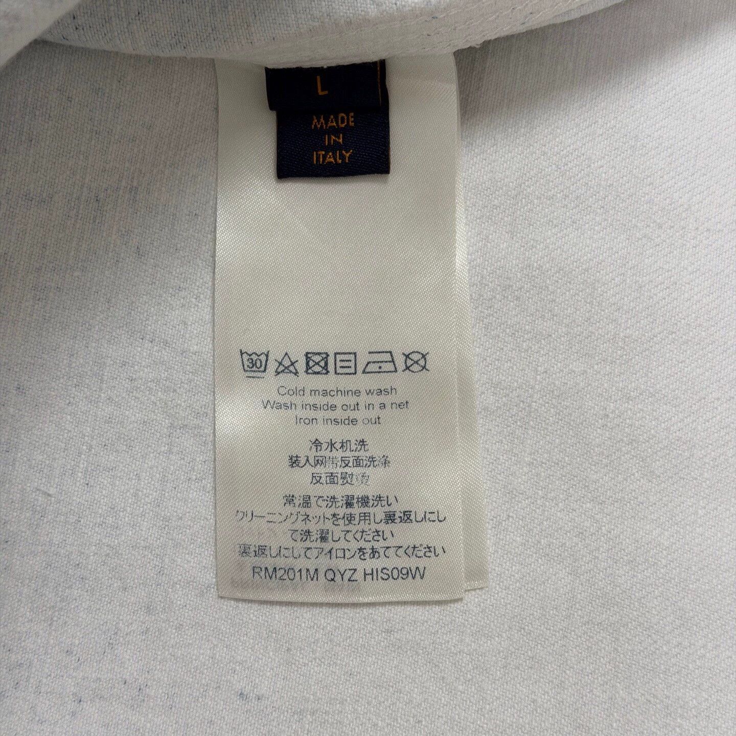 Louis Vuitton LV blue & white star splash denim shirt L like new Size US L / EU 52-54 / 3 - 4 Thumbnail