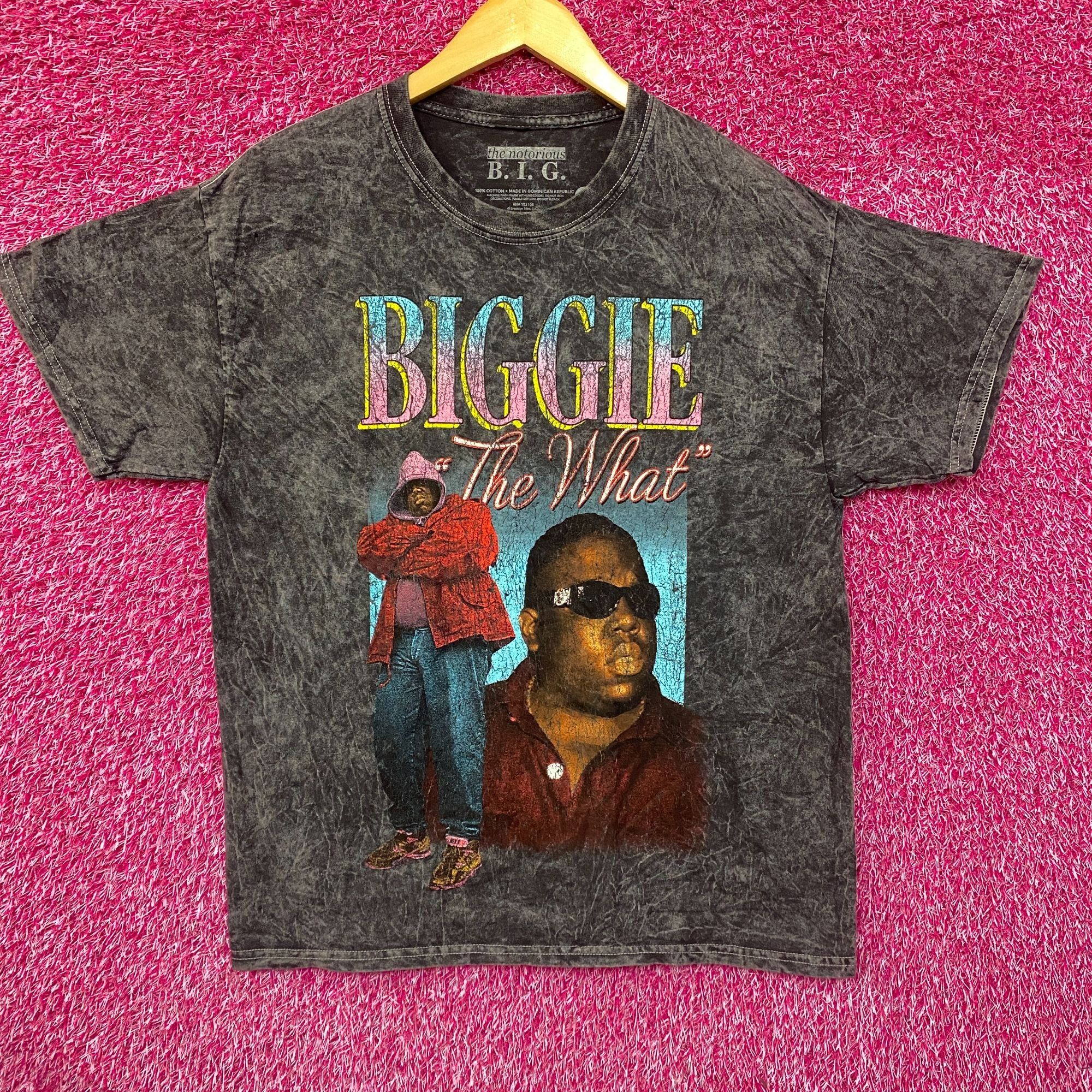 Rap Tees Biggie Smalls The What Ready to Die Album Art Hip Hop Tee La Size US L / EU 52-54 / 3 - 1 Thumbnail