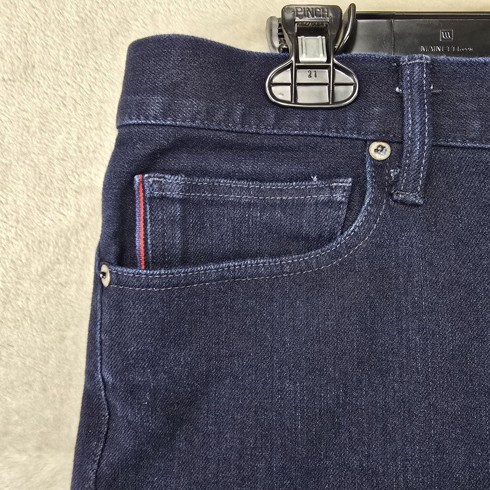 KATO Hiroshi Kato Jeans 33x29 Blue The Pen Slim Selvedge Denim Size US 33 - 4 Thumbnail
