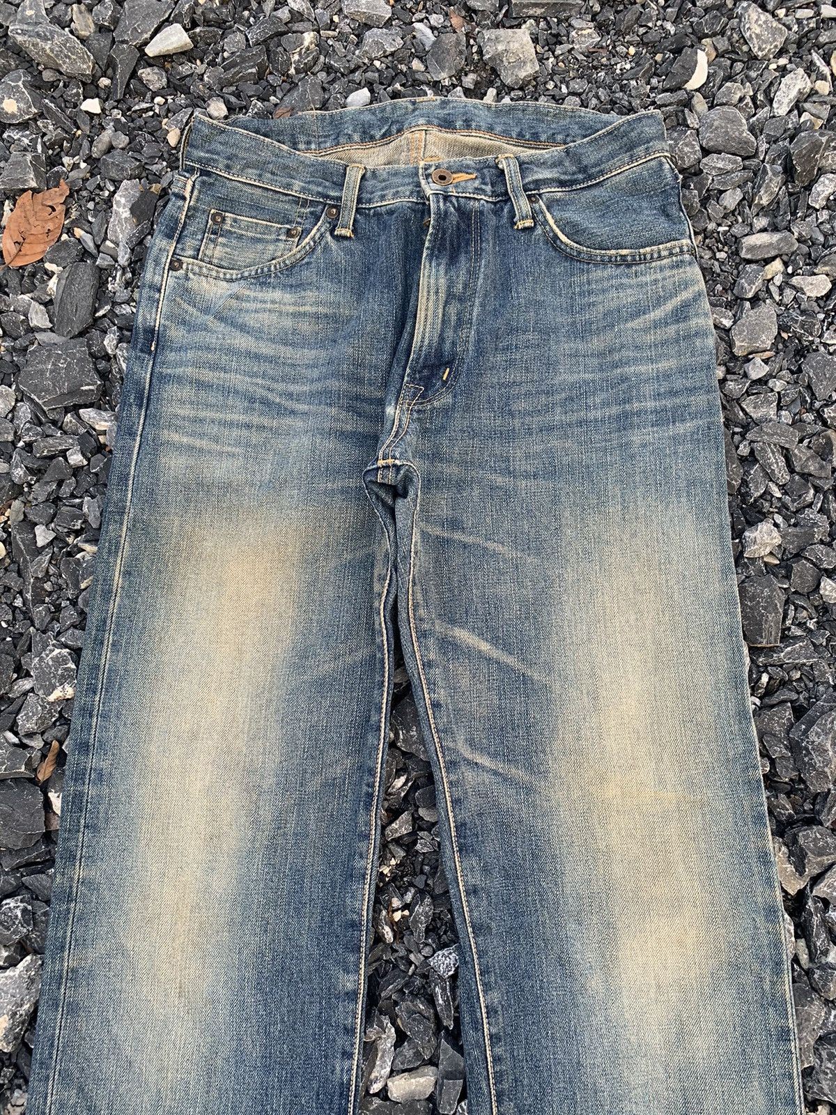 Kapital VINTAGE EDWIN 505XX SELVEDGE RUSTY JAPANESE DISTRESSED DENIM Size US 31 - 5 Thumbnail