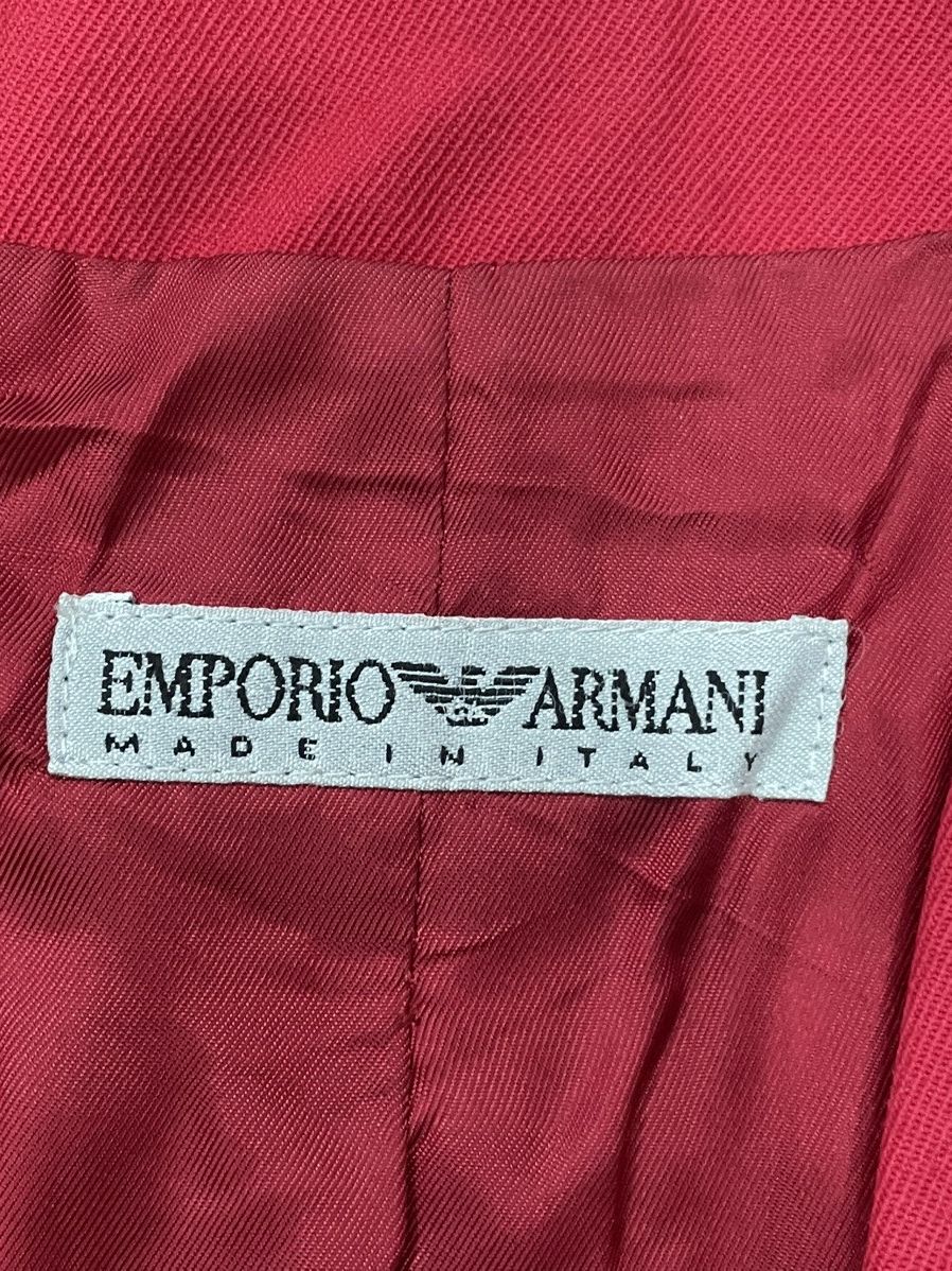 Emporio Armani Emporio Armani One button red jacket Size S / US 4 / IT 40 - 7 Thumbnail