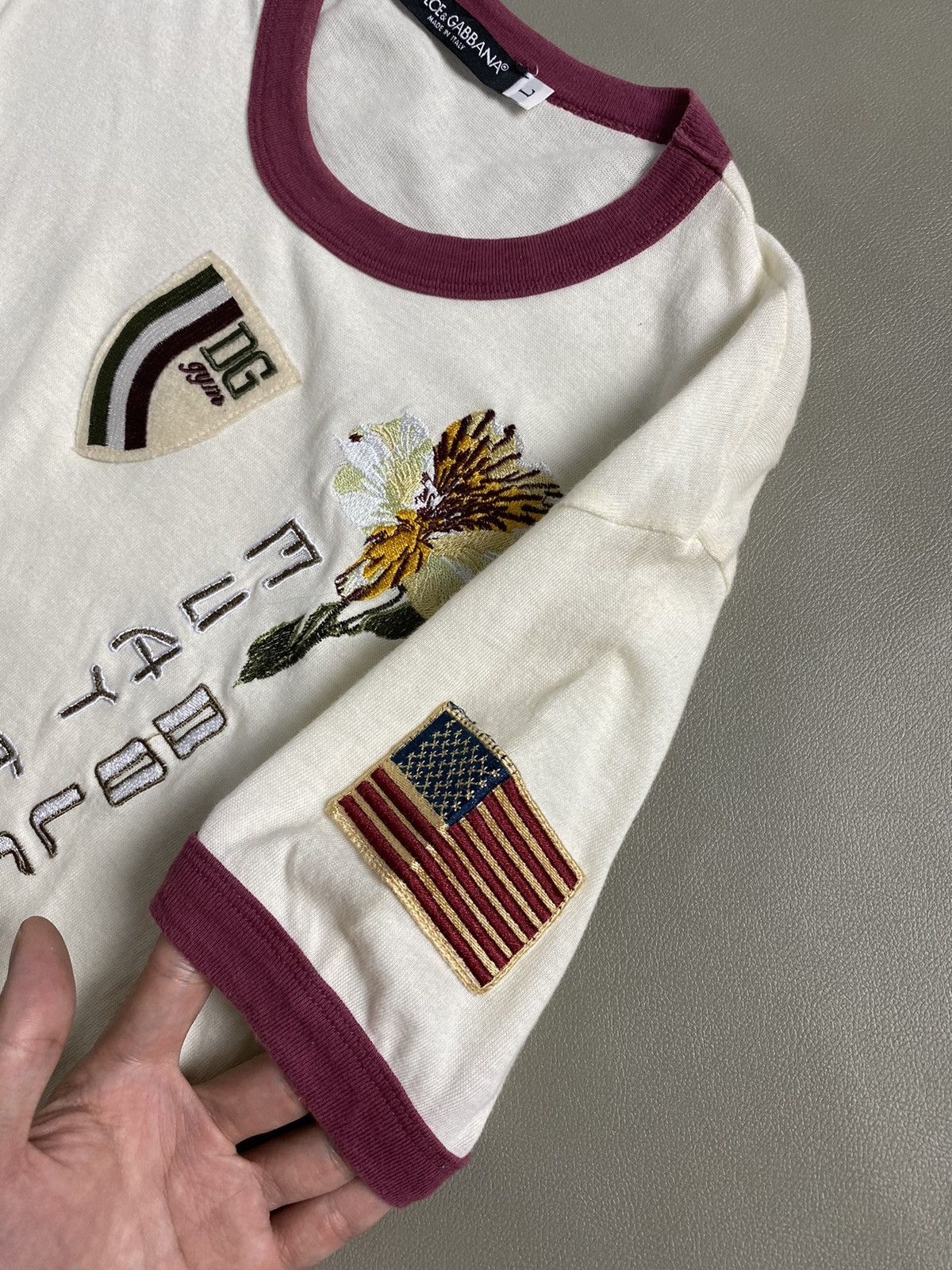 Dolce & Gabbana D&G Muay Thai Embroidery Tshirt Size US M / EU 48-50 / 2 - 5 Thumbnail