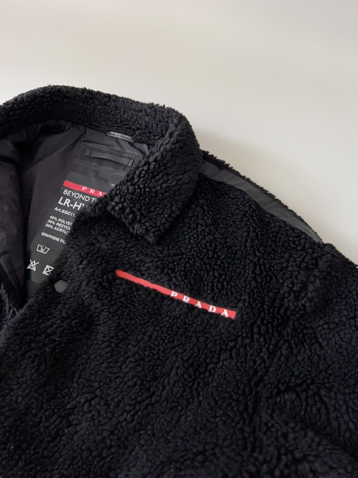Prada Prada Fleece blouson jacket Size US M / EU 48-50 / 2 - 8 Thumbnail