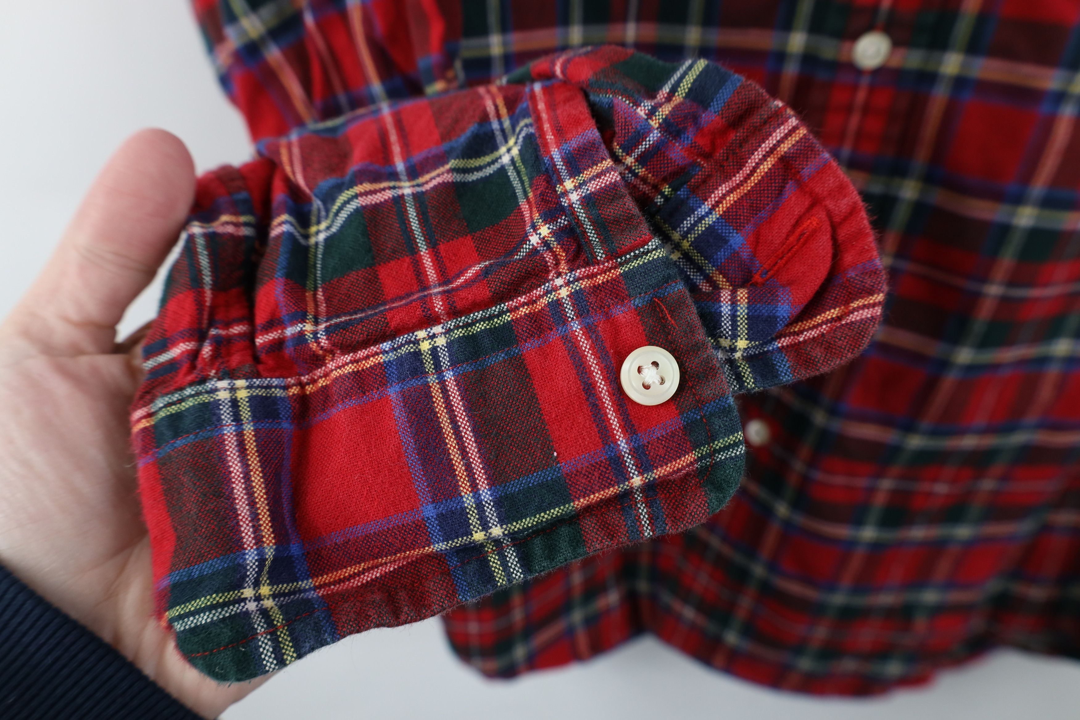 Ralph Lauren Vintage Y2K Ralph Lauren Collared Button Down Shirt Plaid Size US XL / EU 56 / 4 - 8 Thumbnail