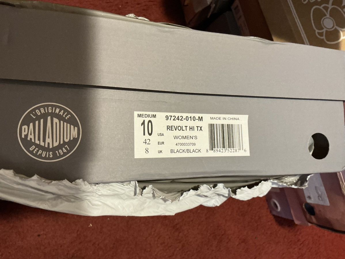 Palladium Black Revolt hi top boots Size US 10 / IT 40 - 6 Thumbnail