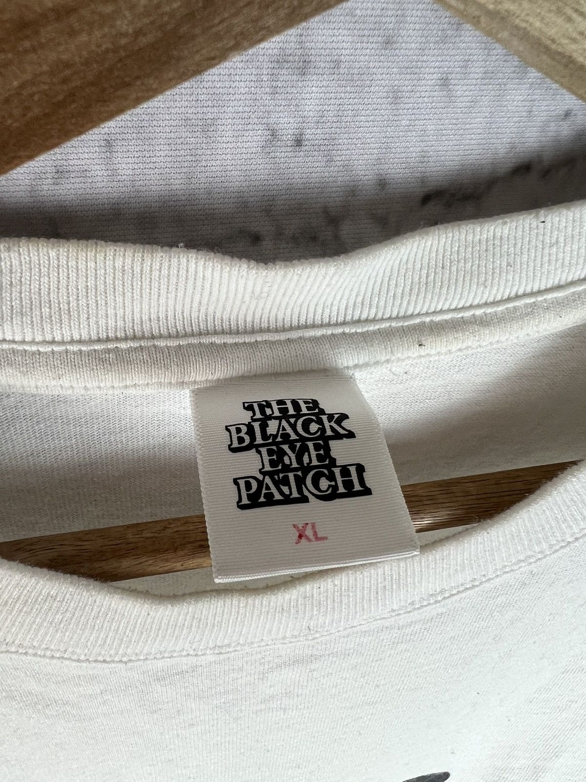 BlackEyePatch Black Eye Patch big logo spell out Japanese skate tshirt Size US XL / EU 56 / 4 - 3 Thumbnail