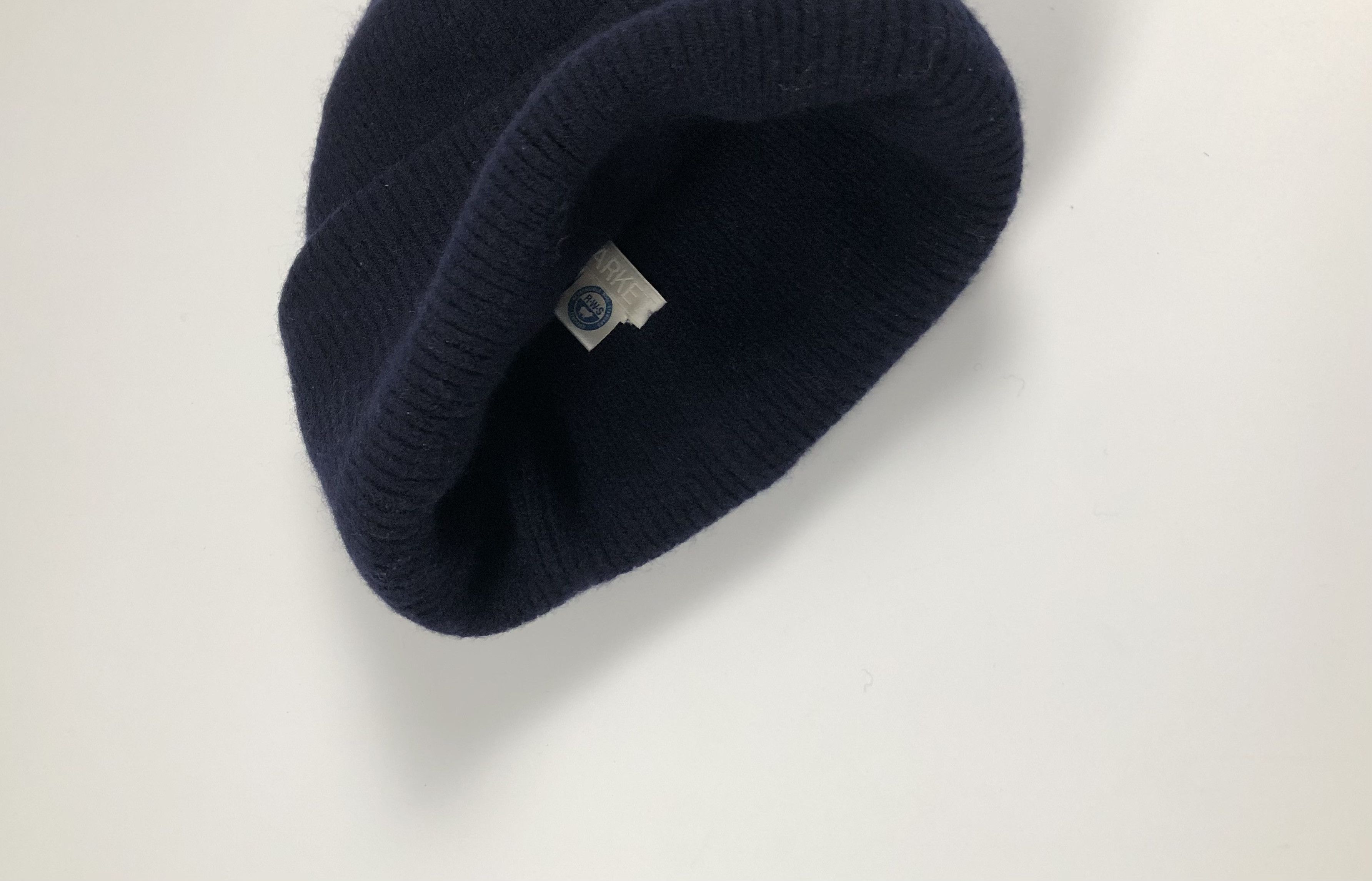 Arket Arket Navy Wool Beanie Size ONE SIZE - 4 Thumbnail