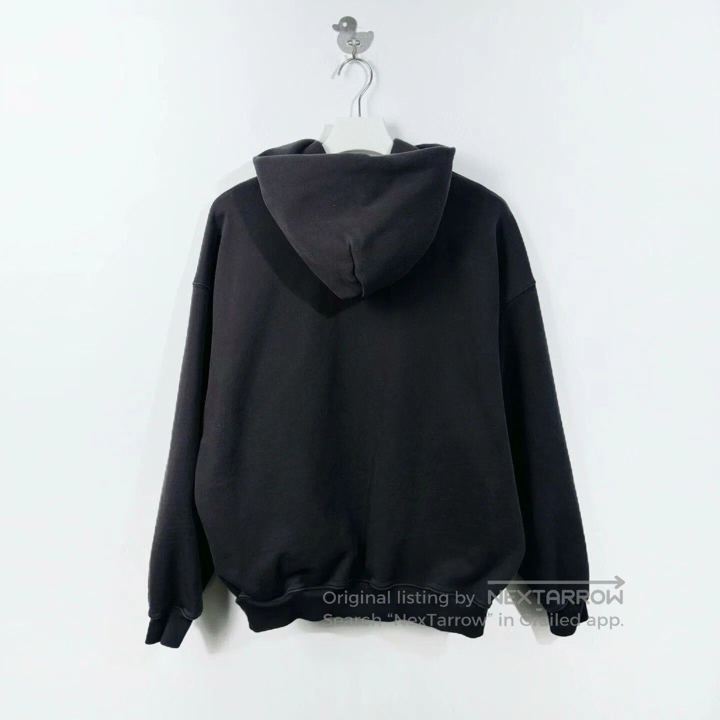 Balenciaga balenciaga black hoodie with logo. Size US L / EU 52-54 / 3 - 2 Thumbnail