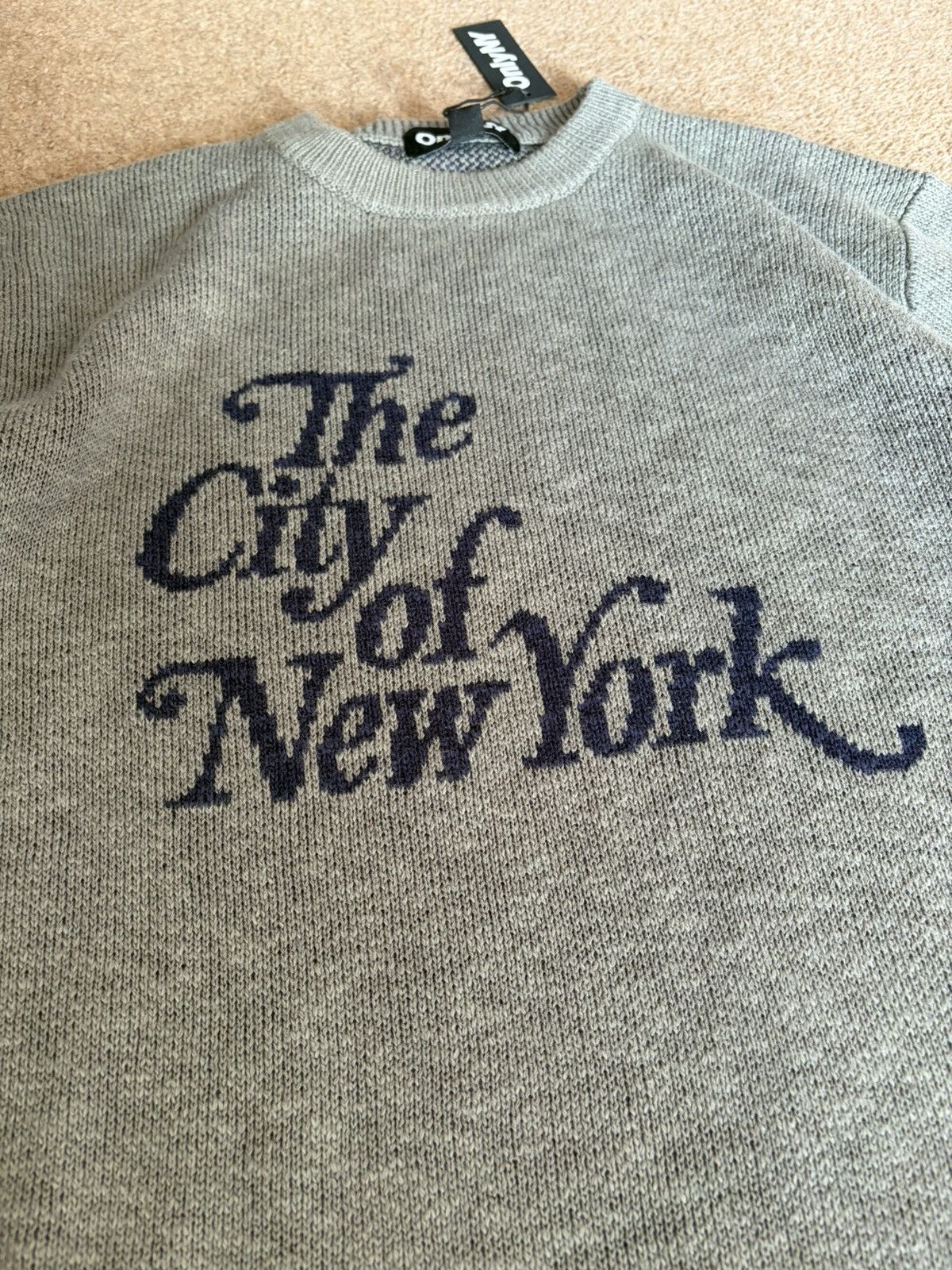 Only NY Only NY knit Sweater jumper Men Size small Green RRP $140+ Size US S / EU 44-46 / 1 - 2 Thumbnail
