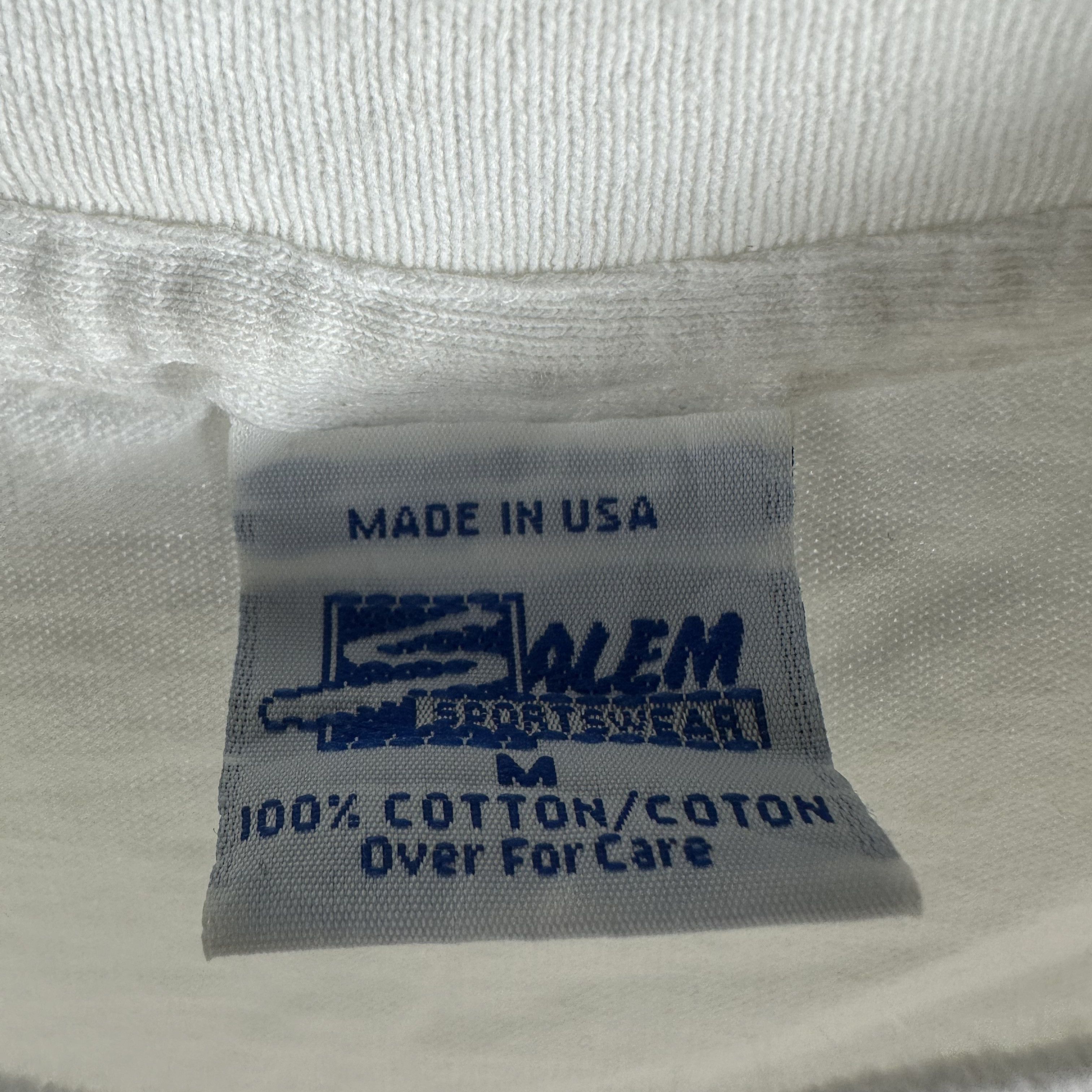 Vintage ​​​1993 Jim Valvano NC State Coach Jimmy V Team Salem Tee Size US M / EU 48-50 / 2 - 5 Thumbnail