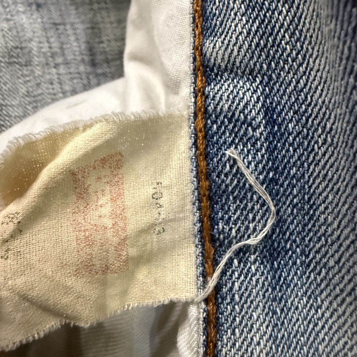 Engineered Garments × Levi's Vintage 90s Levis 504-B3 Distressed Faded Aging Denim USA Size US 34 / EU 50 - 17 Thumbnail