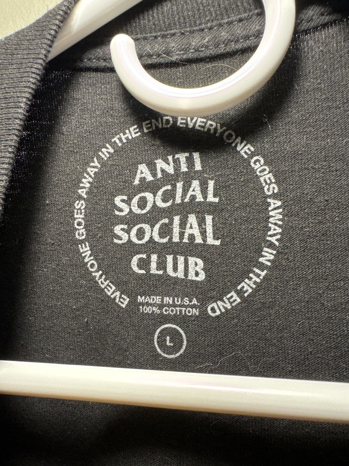 Anti Social Social Club ASSC Kkoch Tee Size US L / EU 52-54 / 3 - 4 Thumbnail