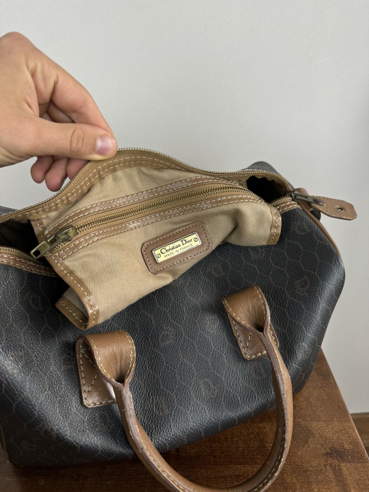 Christian Dior Monsieur × Dior Vintage Boston bag Christian Dior monogram original item Size ONE SIZE - 5 Thumbnail