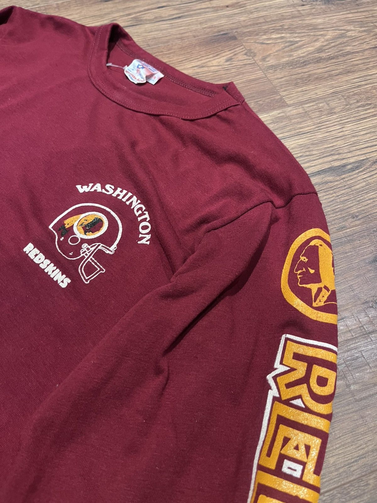NFL Vintage Washington Redskins 90’s Football Ravens Knit Shirt Size US L / EU 52-54 / 3 - 2 Thumbnail
