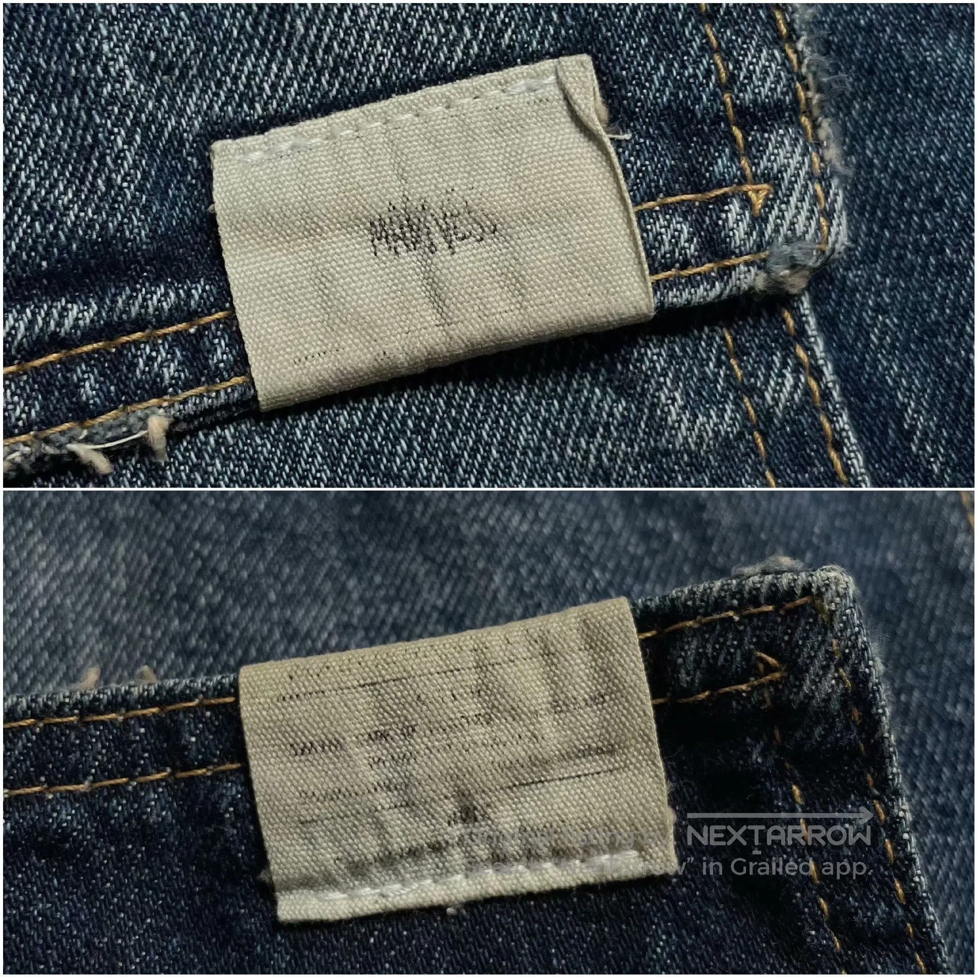 Madness MADNESS Acid Washed Denim Jacket. Size US XL / EU 56 / 4 - 5 Thumbnail
