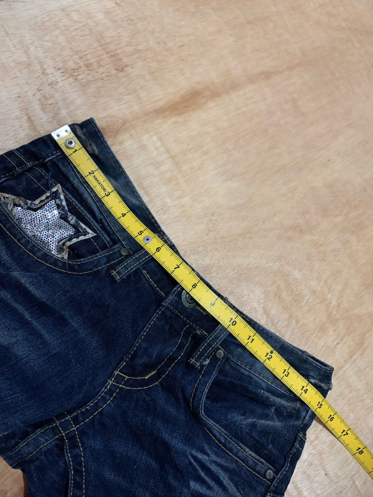 Hysteric Glamour Vintage Lolita By Concert Club Jeans Bootcut Size US 30 / EU 46 - 8 Thumbnail