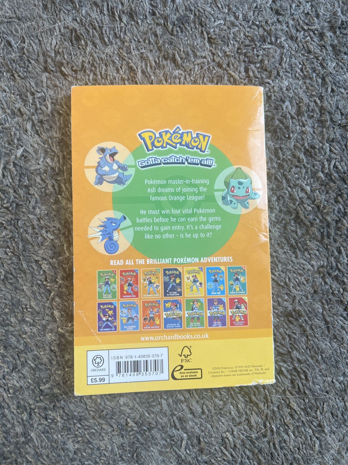 Pokemon Pokémon The Orange League Size ONE SIZE - 2 Thumbnail