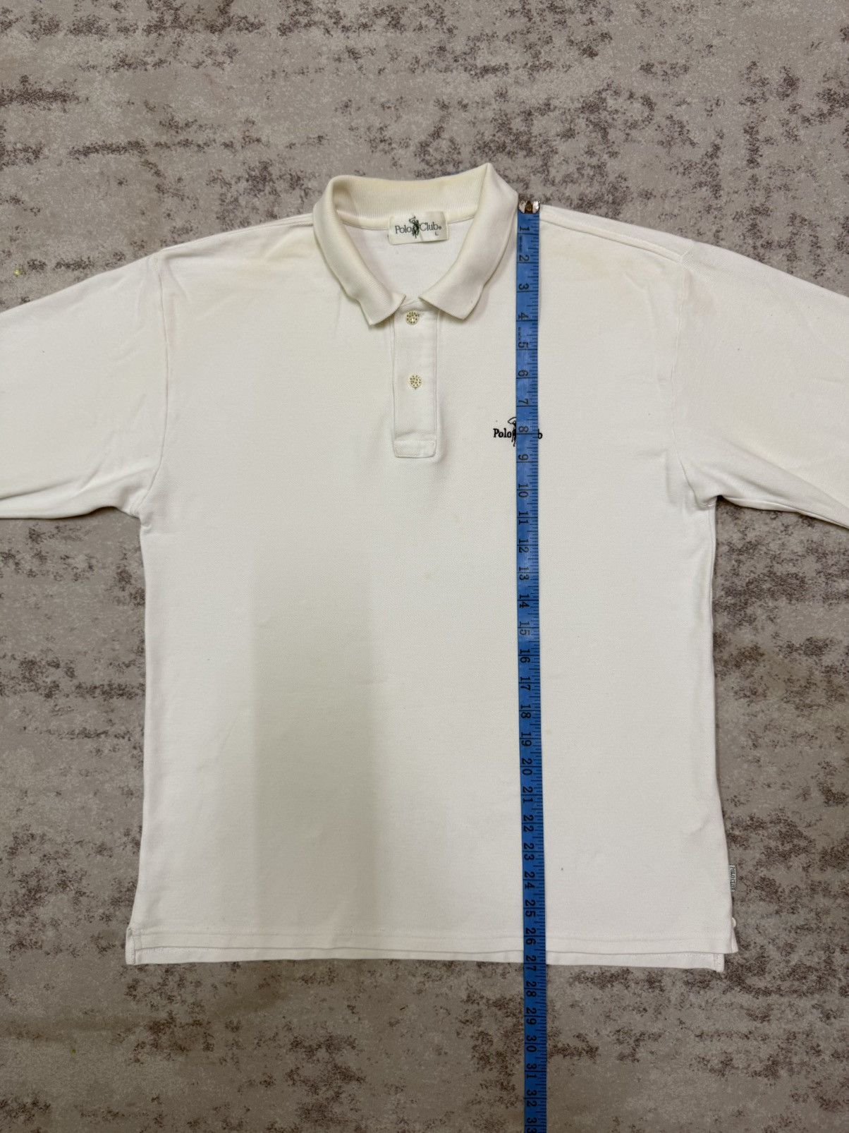 Vintage Vintage 90s Polo Club Longsleeve Ringer Polo Shirt Size US M / EU 48-50 / 2 - 18 Thumbnail