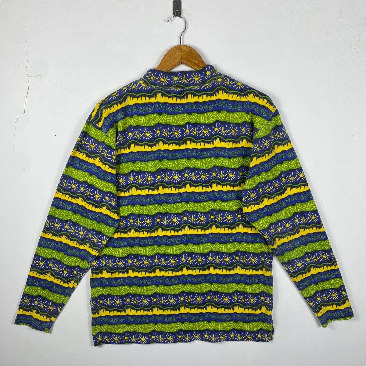 Vintage Vintage 90's Street PALI PALI CLUB Tom Tom Design Longsleeve Size US M / EU 48-50 / 2 - 4 Thumbnail