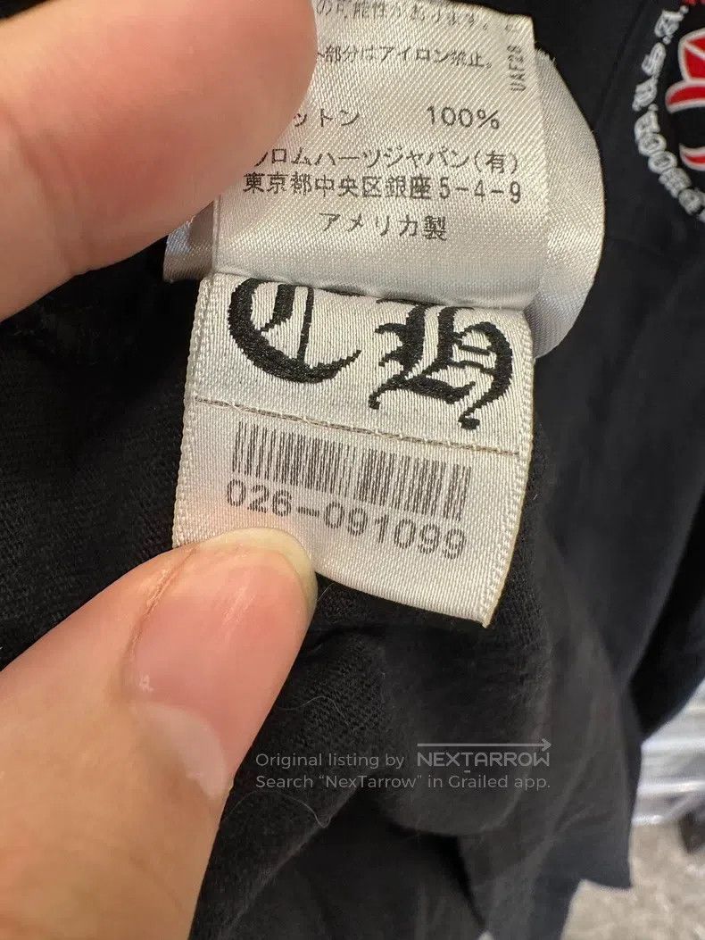 Chrome Hearts CHROME HEARTS Size XL Sanskrit circle red cross flower blac Size US XL / EU 56 / 4 - 7 Thumbnail