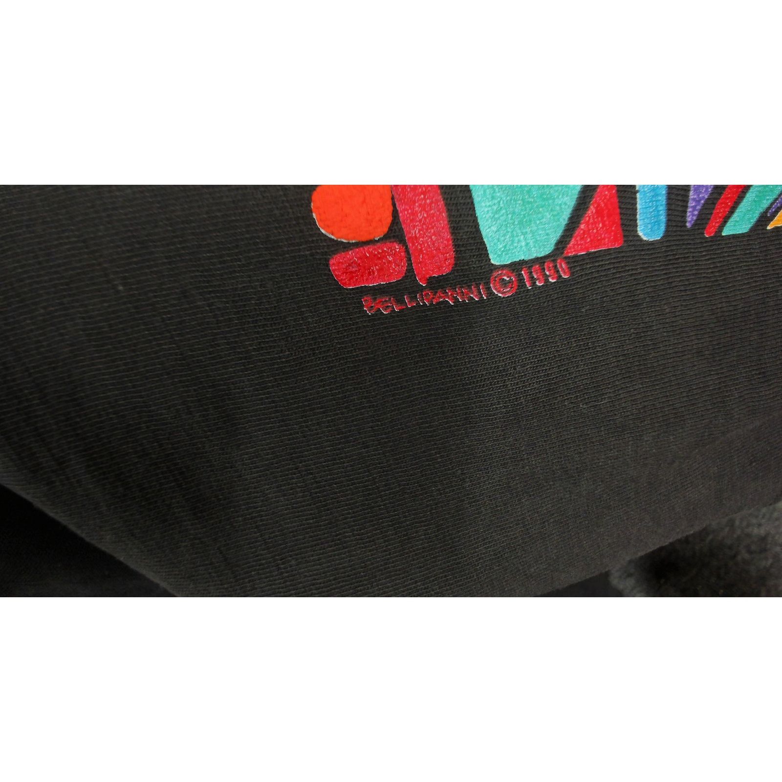 Vintage Vintage / Art / 90s Single Stitch Bellipanni Zebra Tee Size US M / EU 48-50 / 2 - 8 Thumbnail