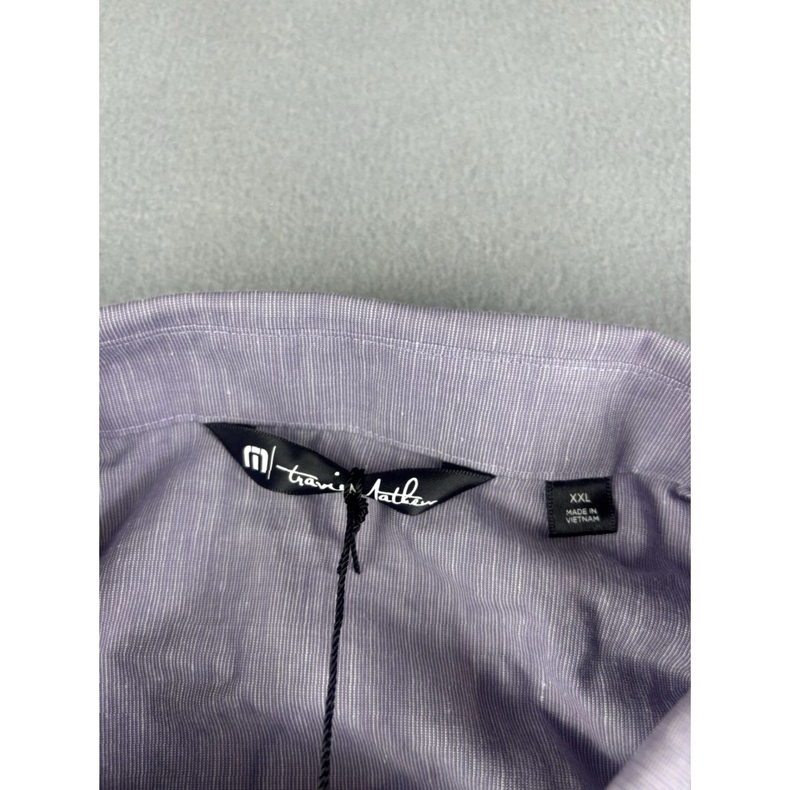 TravisMathew Travis Mathew Shirt Mens 2XL Blue Studebaker Short Sleeve Button Up Casual Size US XXL / EU 58 / 5 - 4 Thumbnail
