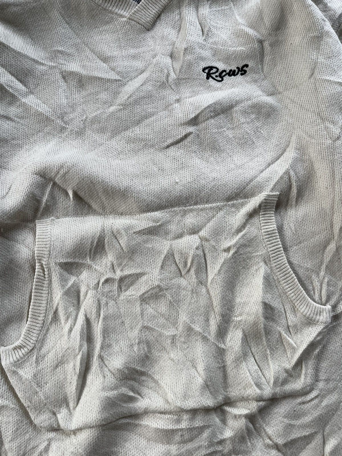 Japanese Brand 🔥Rodeo Crowns American Flag Back Hit Logo Long Sweetshirts Size ONE SIZE - 3 Thumbnail