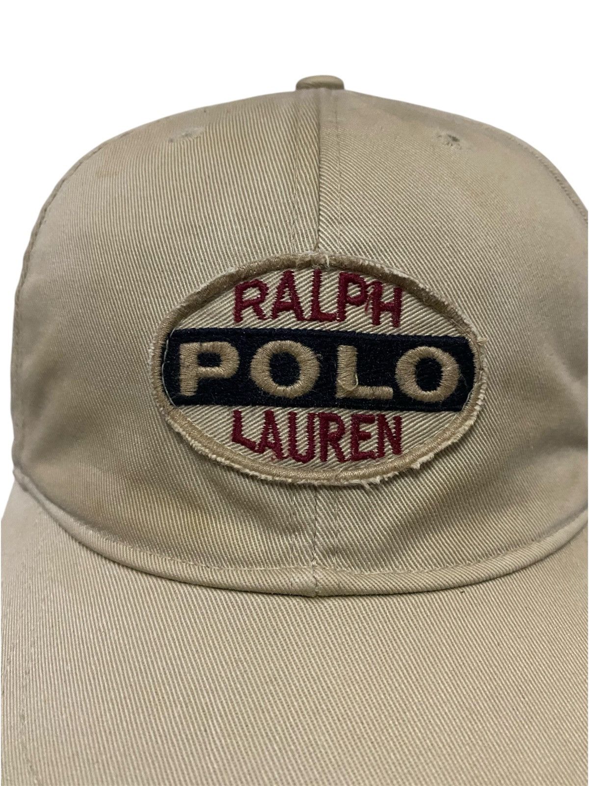 Polo Ralph Lauren VTG 90s Polo Sport Ralph Lauren Rare Spell Out Hat Cotton Size ONE SIZE - 4 Thumbnail