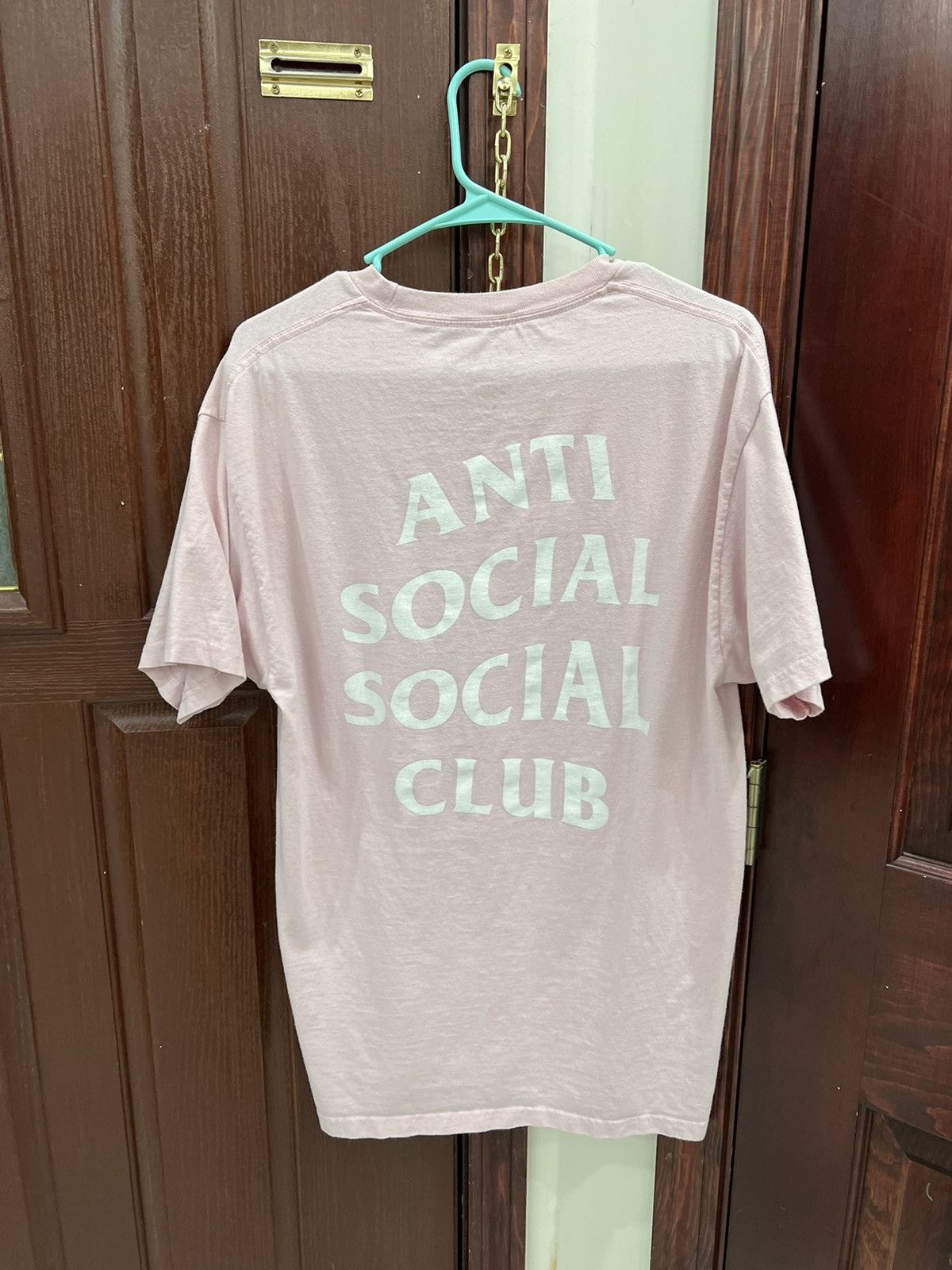 Anti Social Social Club Classic Anti Social Social Club Pink Tee Size US L / EU 52-54 / 3 - 2 Thumbnail